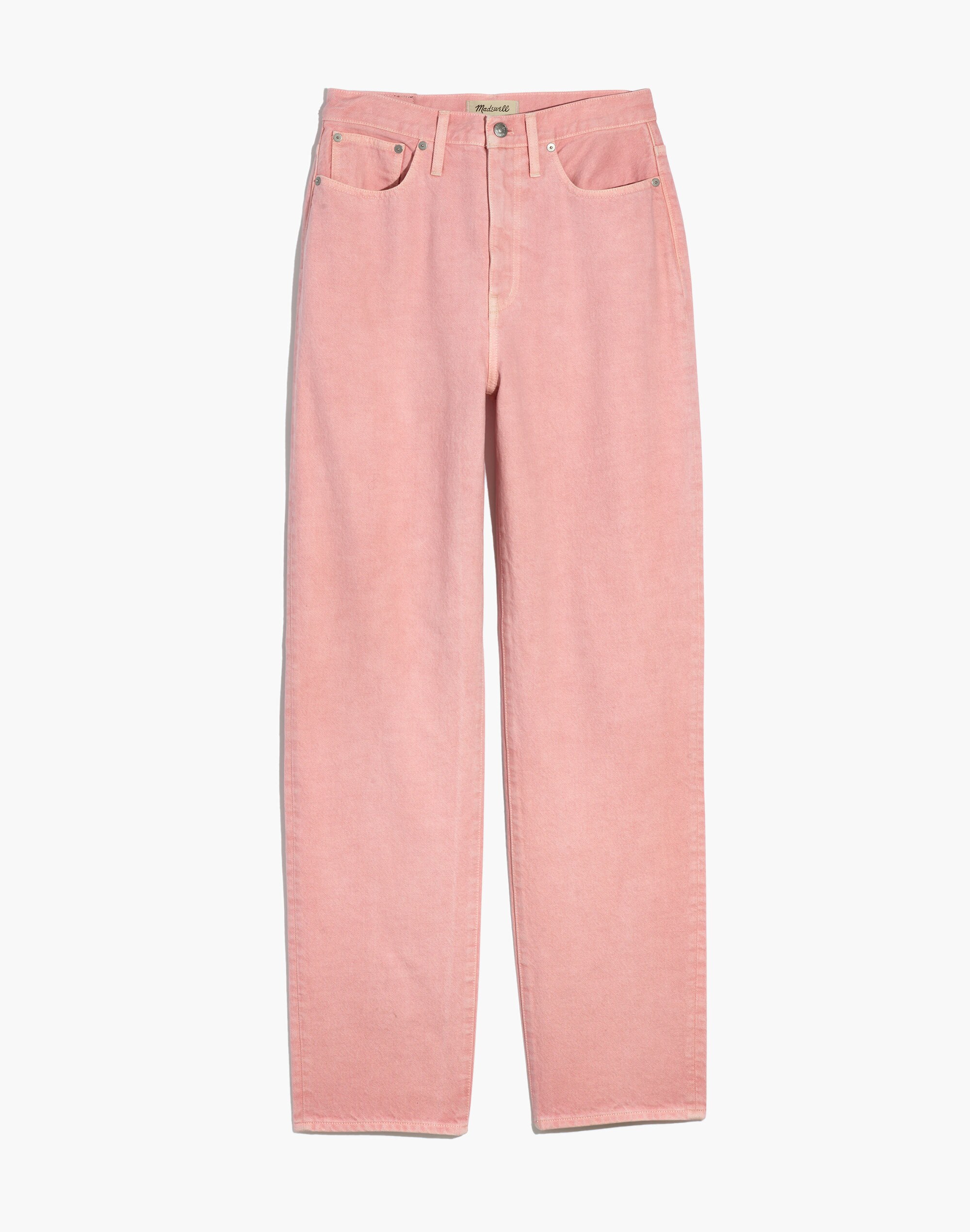 Baggy Straight Jeans: Garment-Dyed Edition