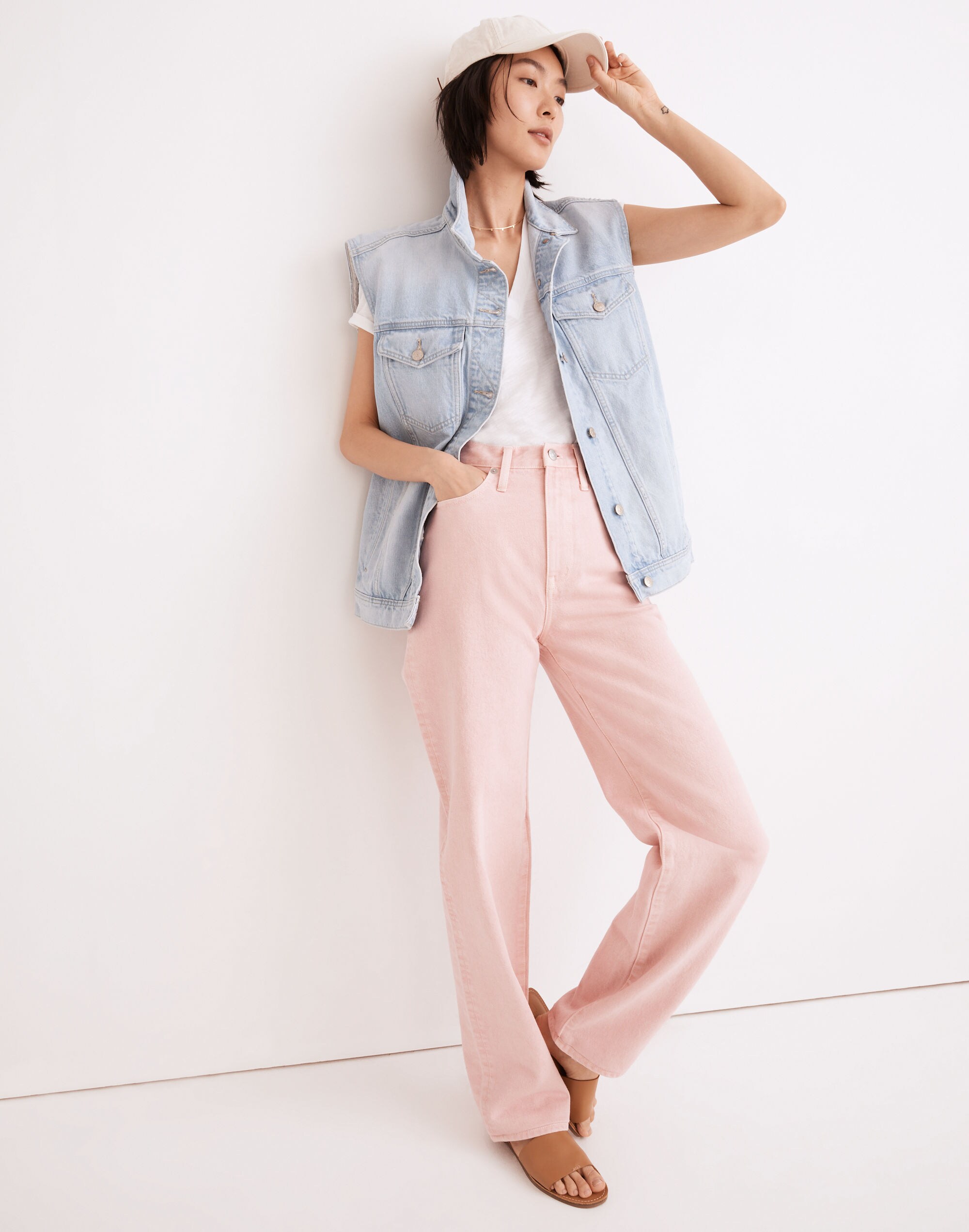 Baggy Straight Jeans: Garment-Dyed Edition