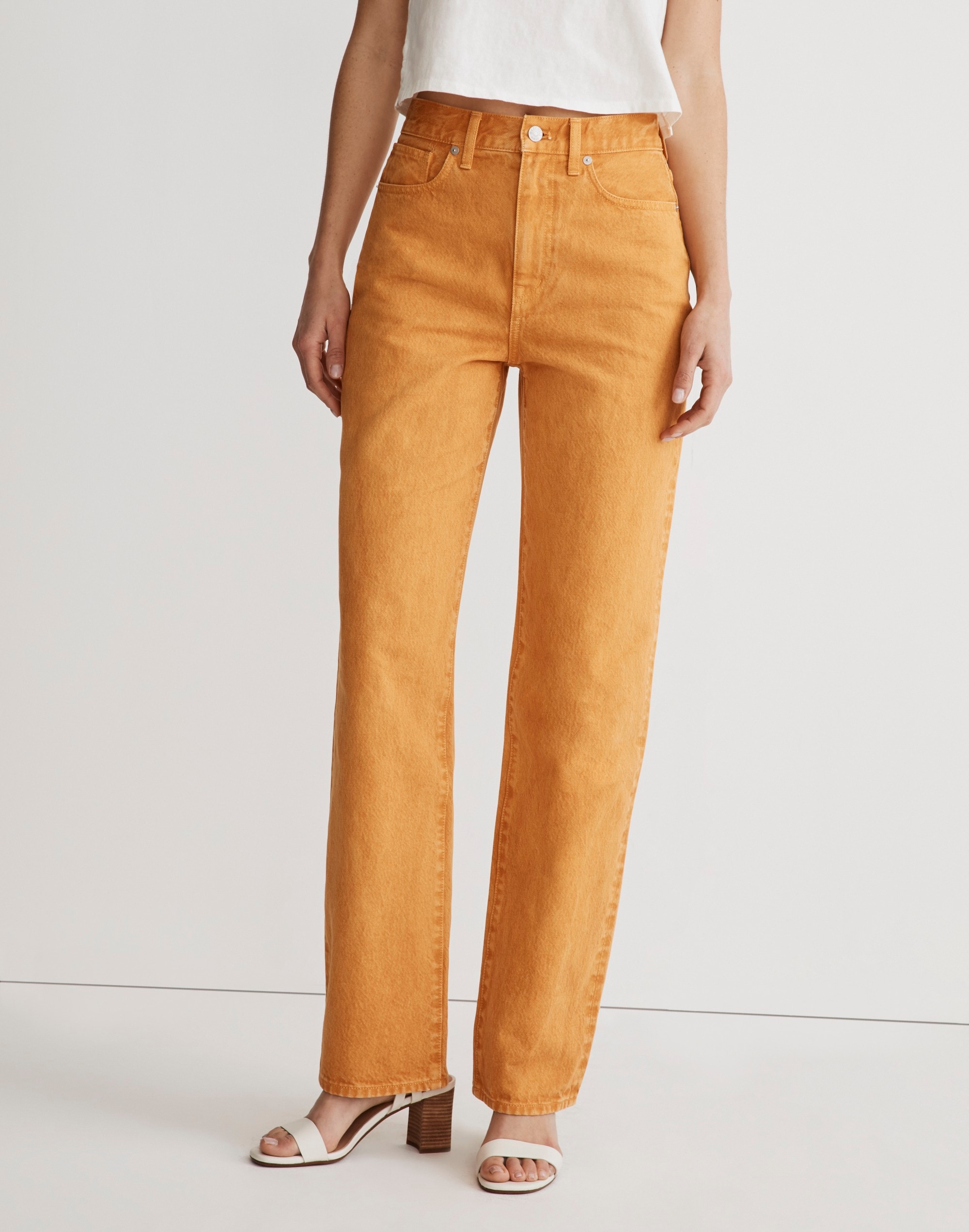 Baggy Straight Jeans: Garment-Dyed Edition