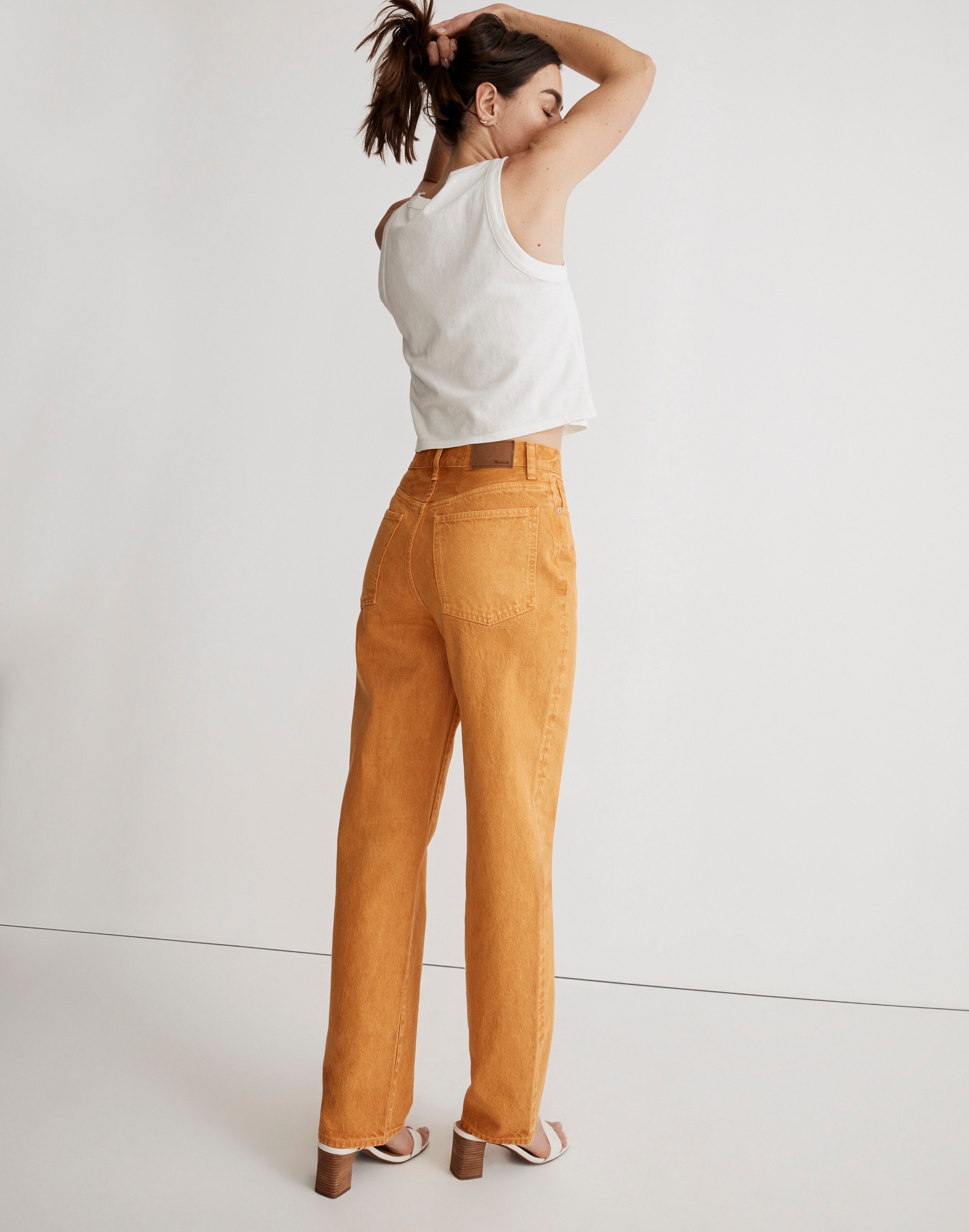 Baggy Straight Jeans: Garment-Dyed Edition