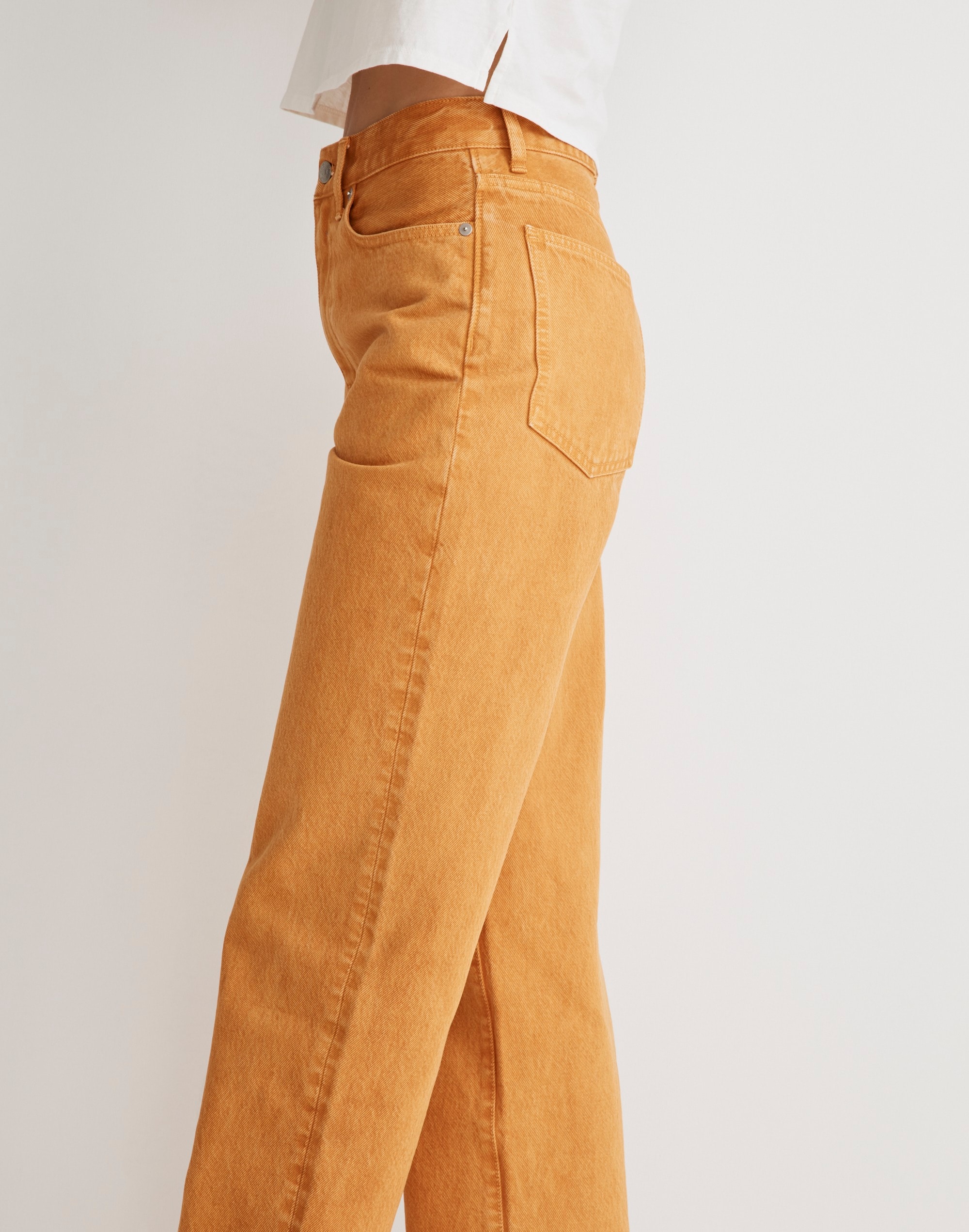 Baggy Straight Jeans: Garment-Dyed Edition