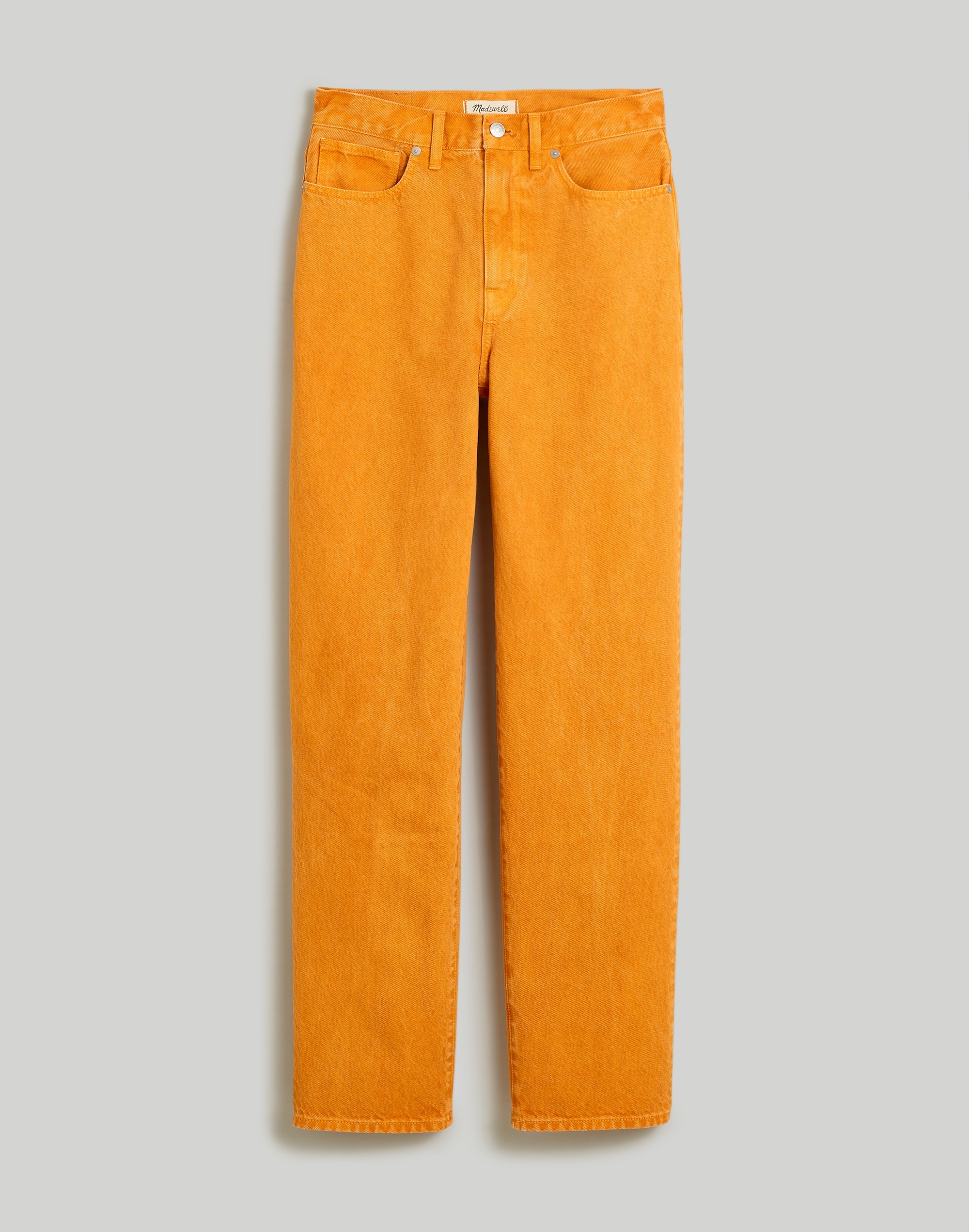 Baggy Straight Jeans: Garment-Dyed Edition