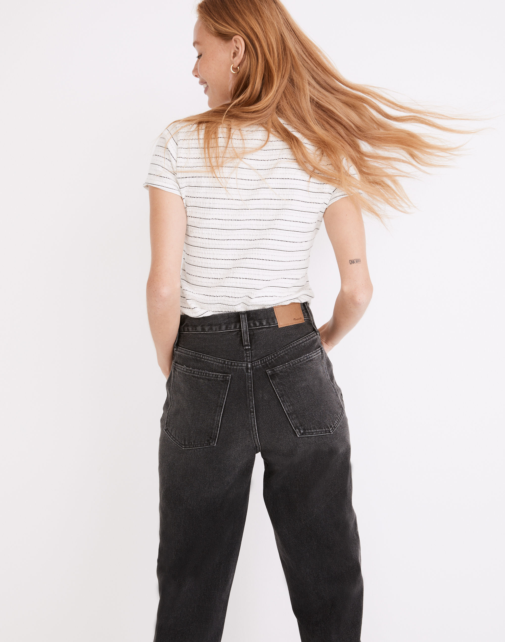 Baggy Tapered Jeans in Mackinnon Wash