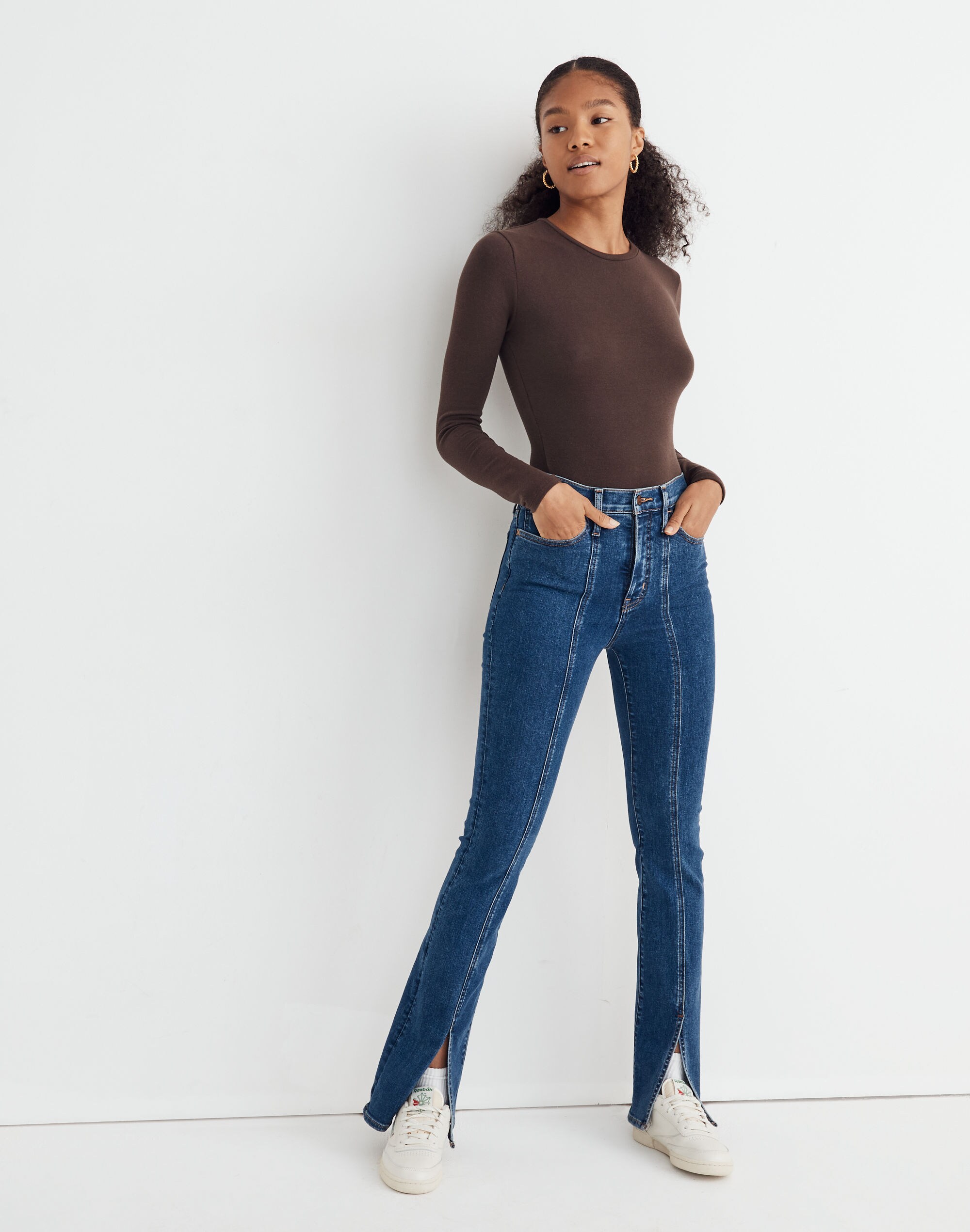 Skinny Flare Jeans in Sevier Wash: Seamed Edition | Madewell