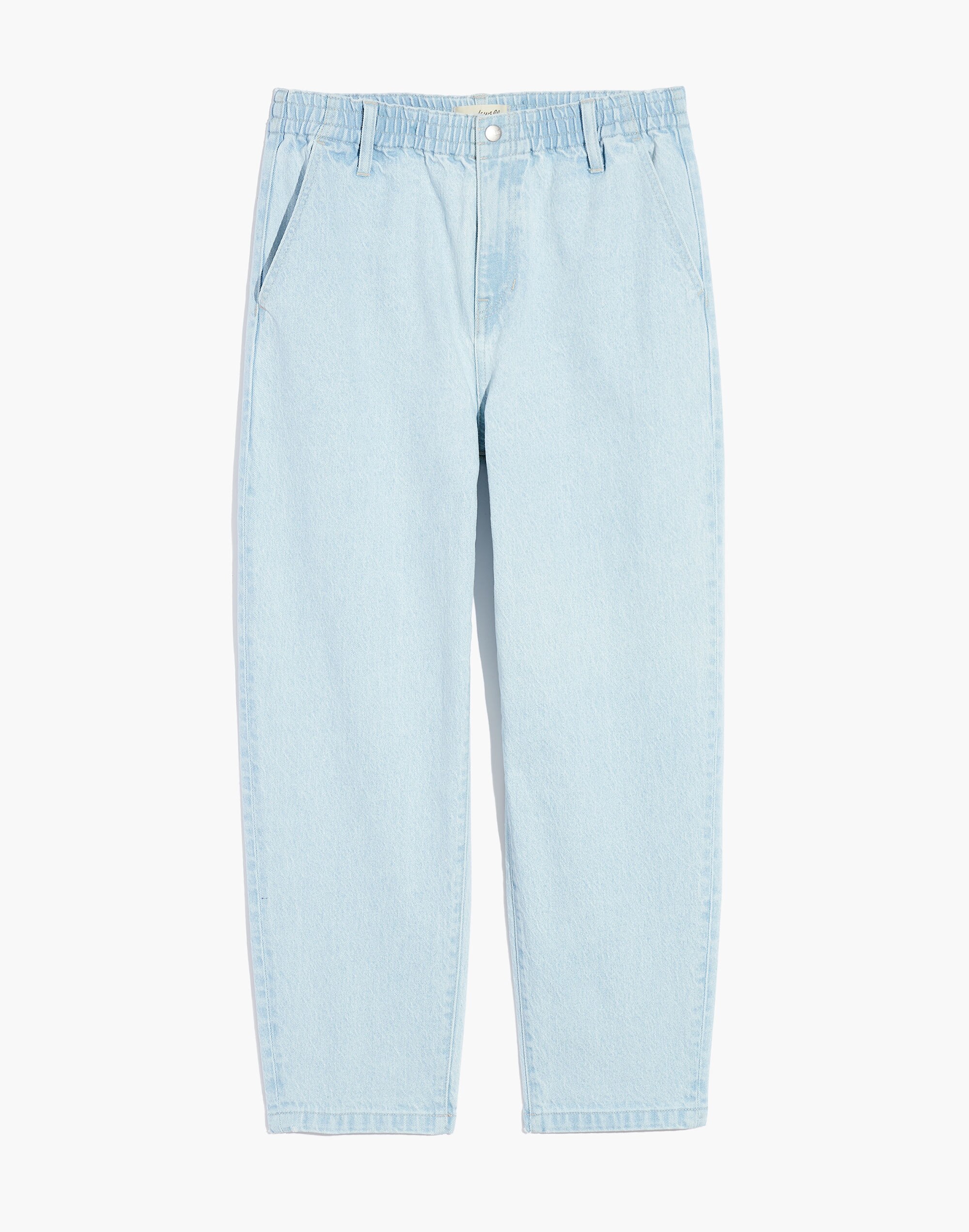 Pull-On Balloon Jeans in Brittany Wash: TENCEL&trade; Denim Edition