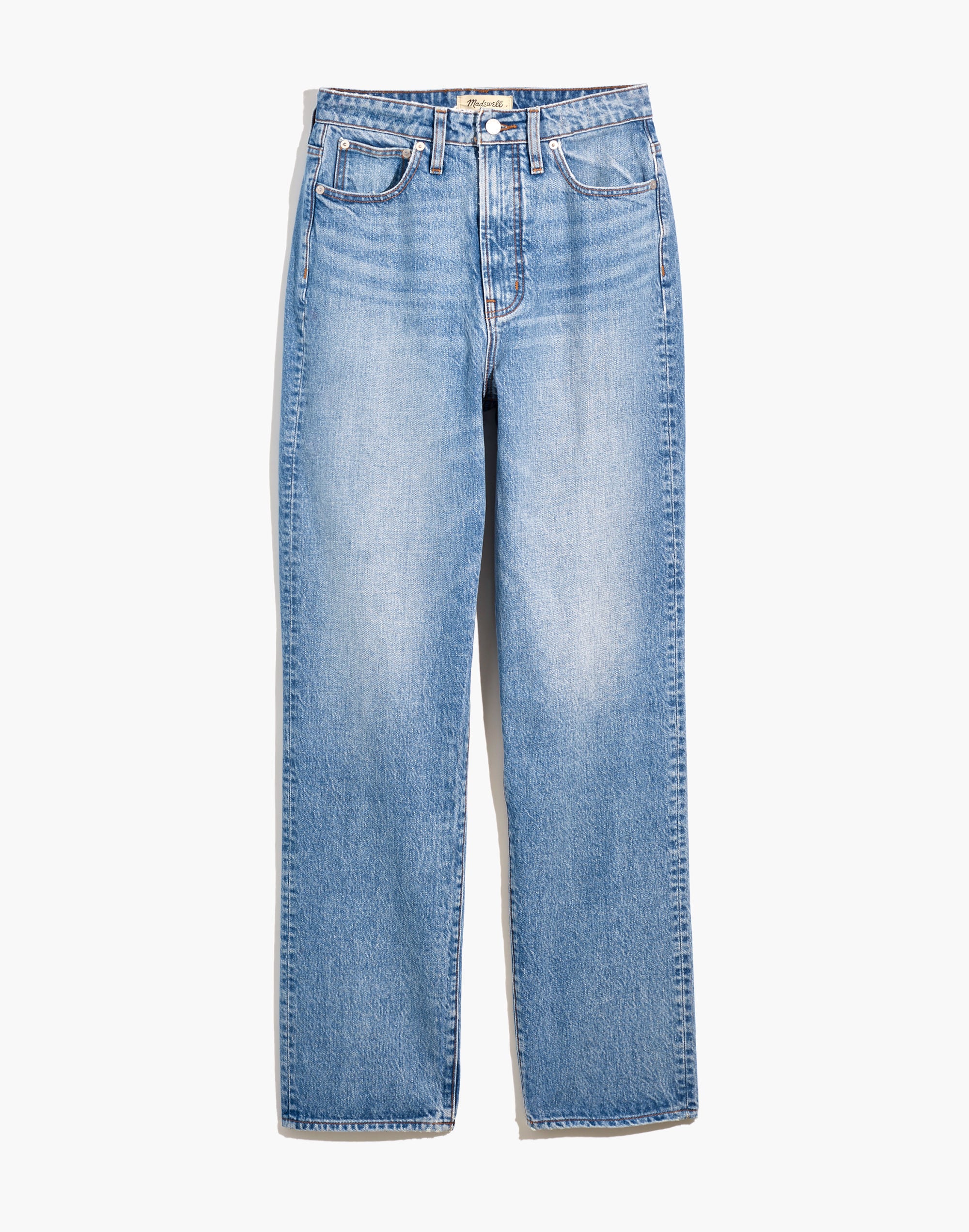 The Curvy Perfect Vintage Straight Jean in Seyland Wash