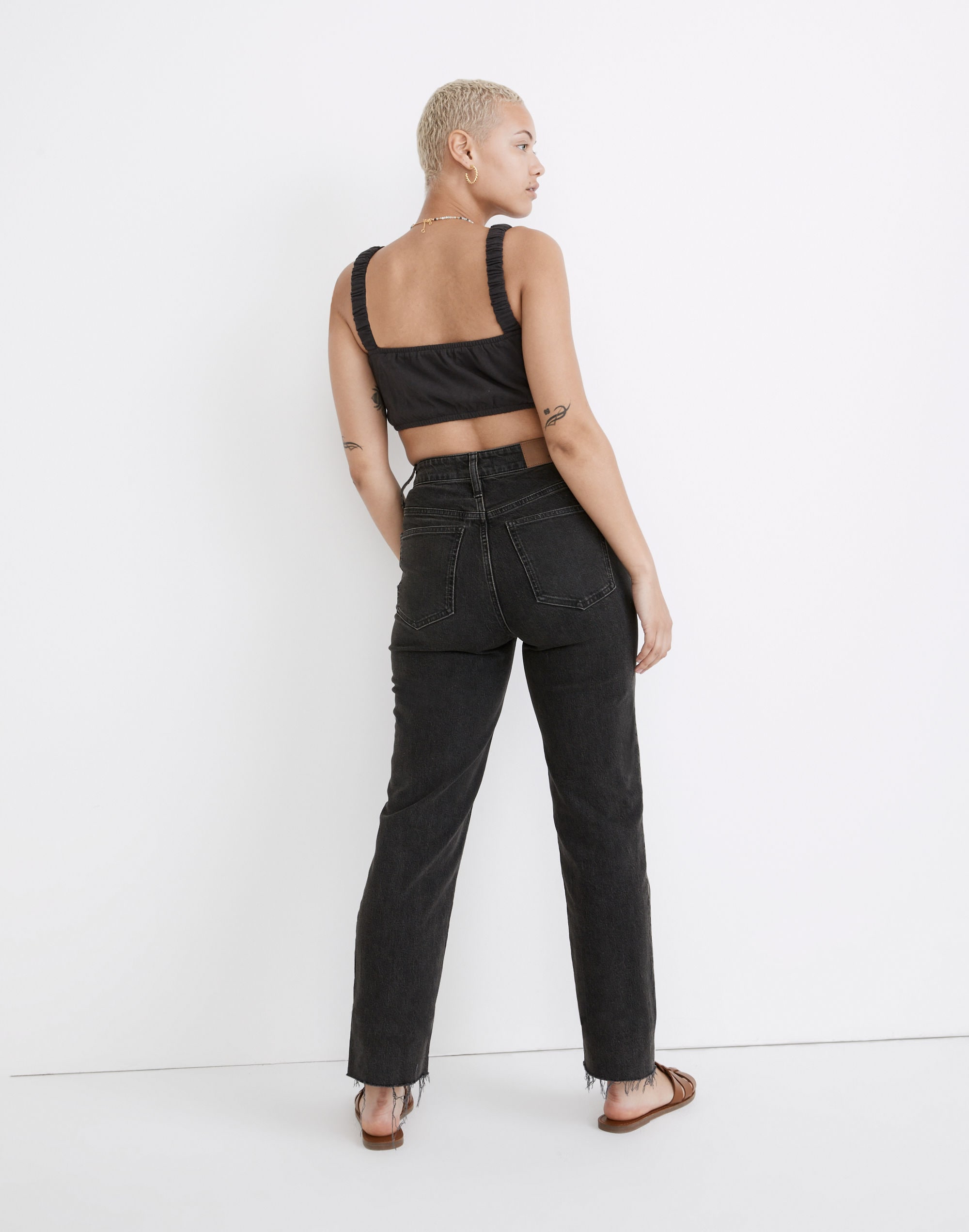 The Curvy Tall Perfect Vintage Straight Jean in Lunar Wash