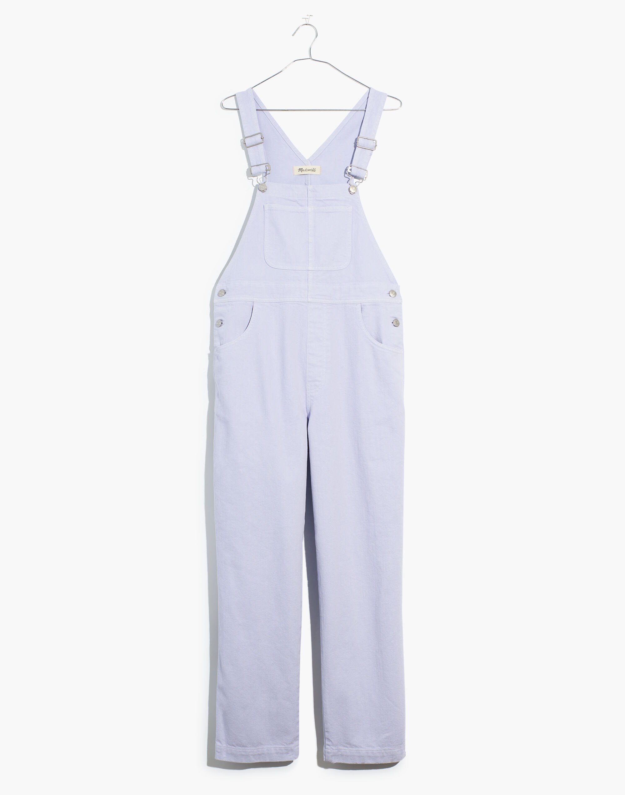 Denim Oversized Carpenter Overalls: Garment-Dyed Edition