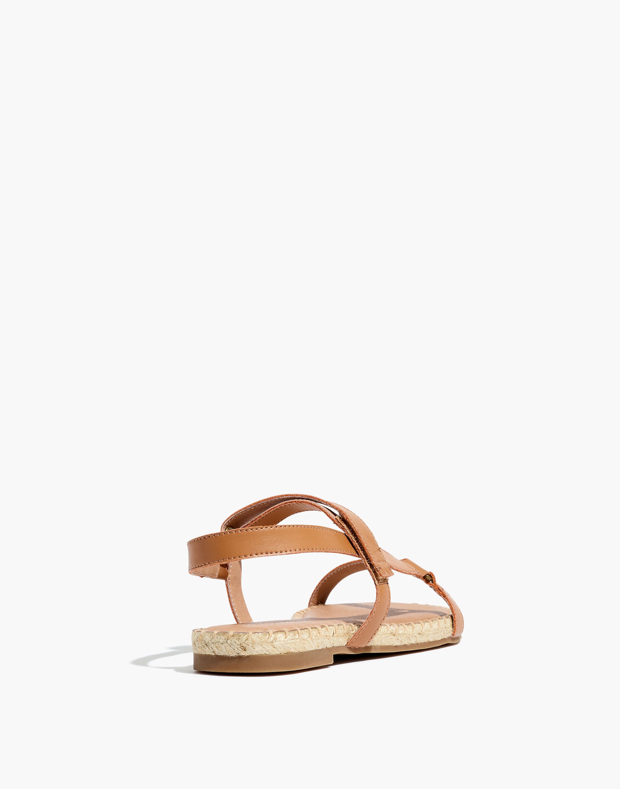 The Hallie Espadrille Sandal in Leather
