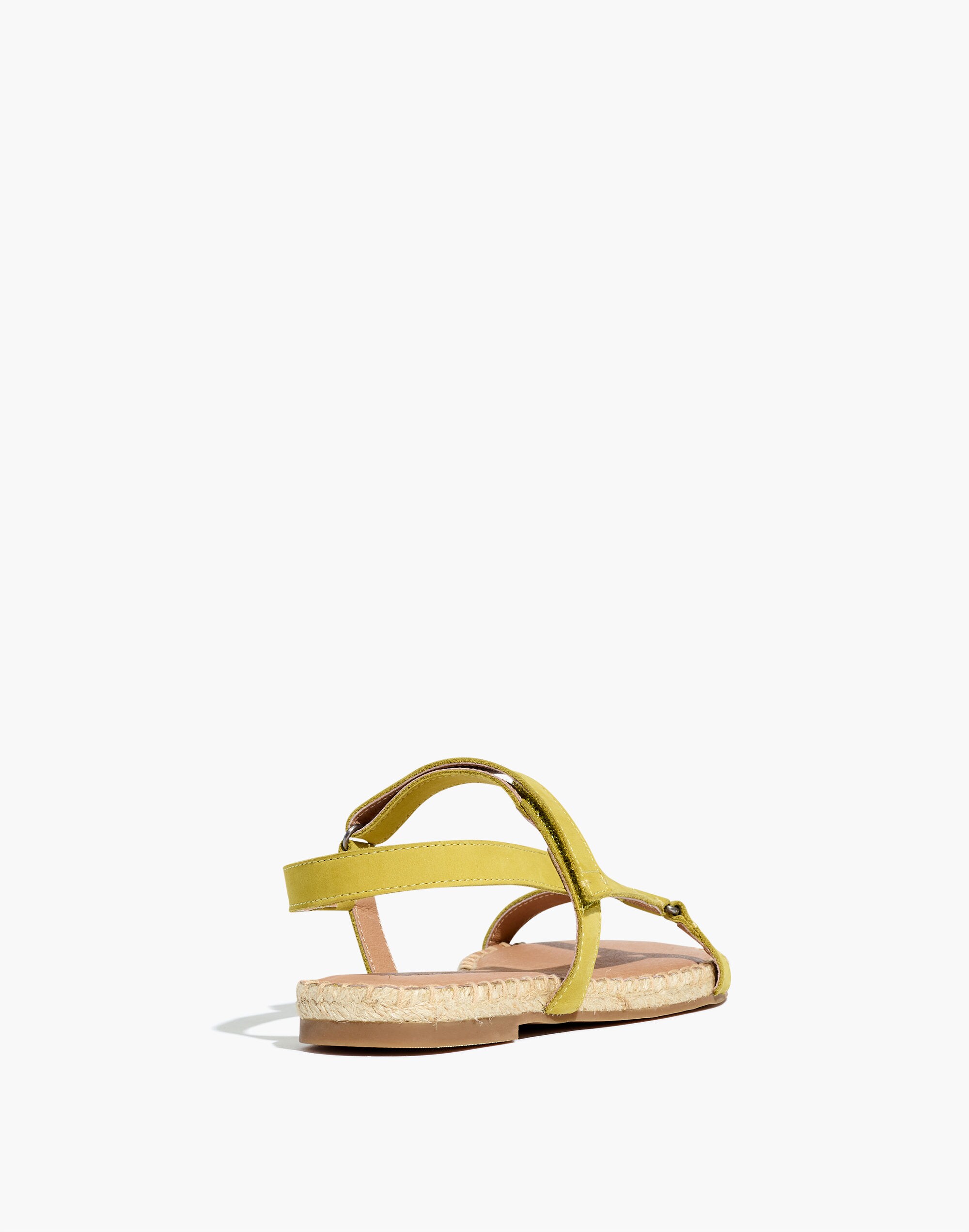 The Hallie Espadrille Sandal in Nubuck Leather
