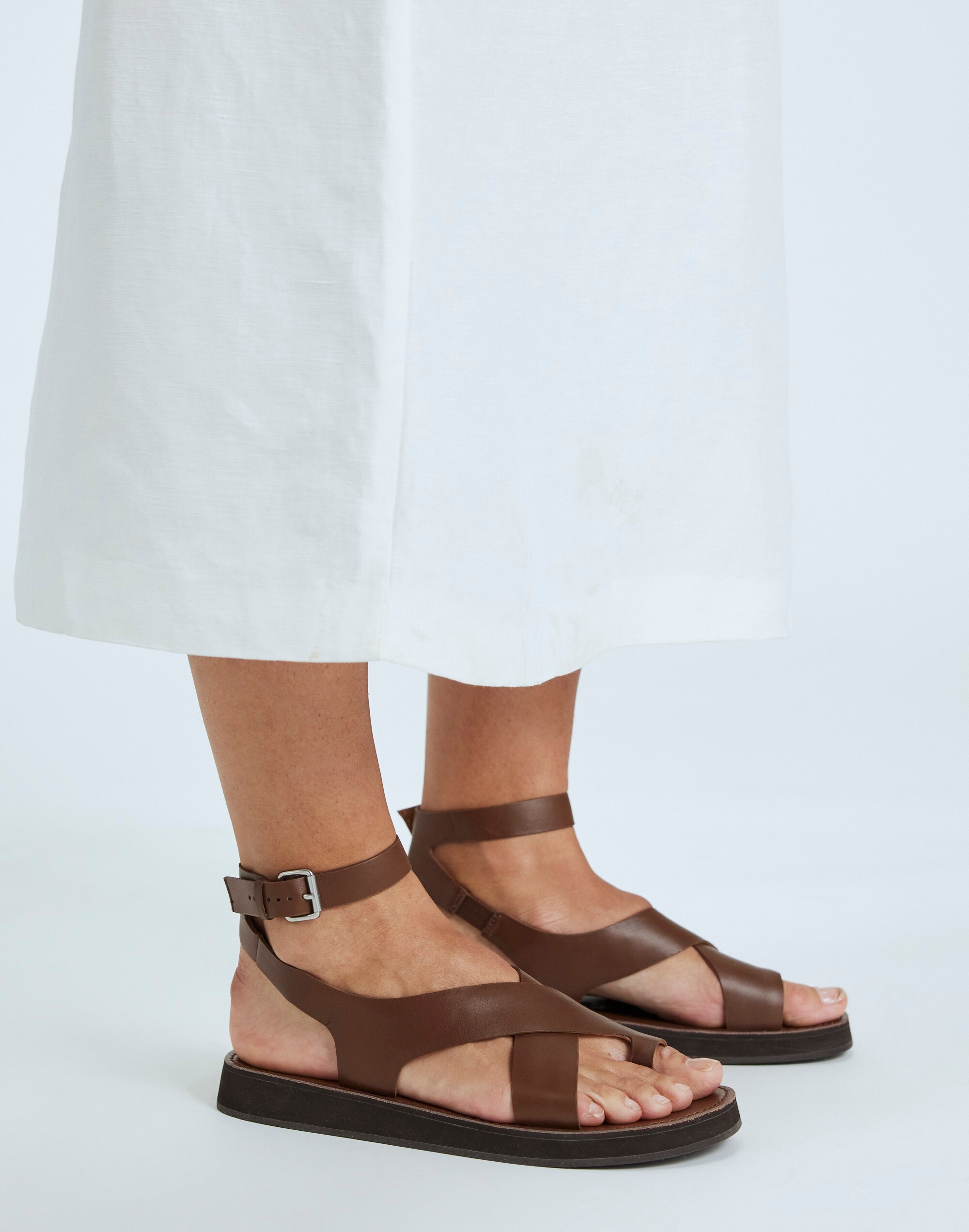 The Natasha Flatform Sandal