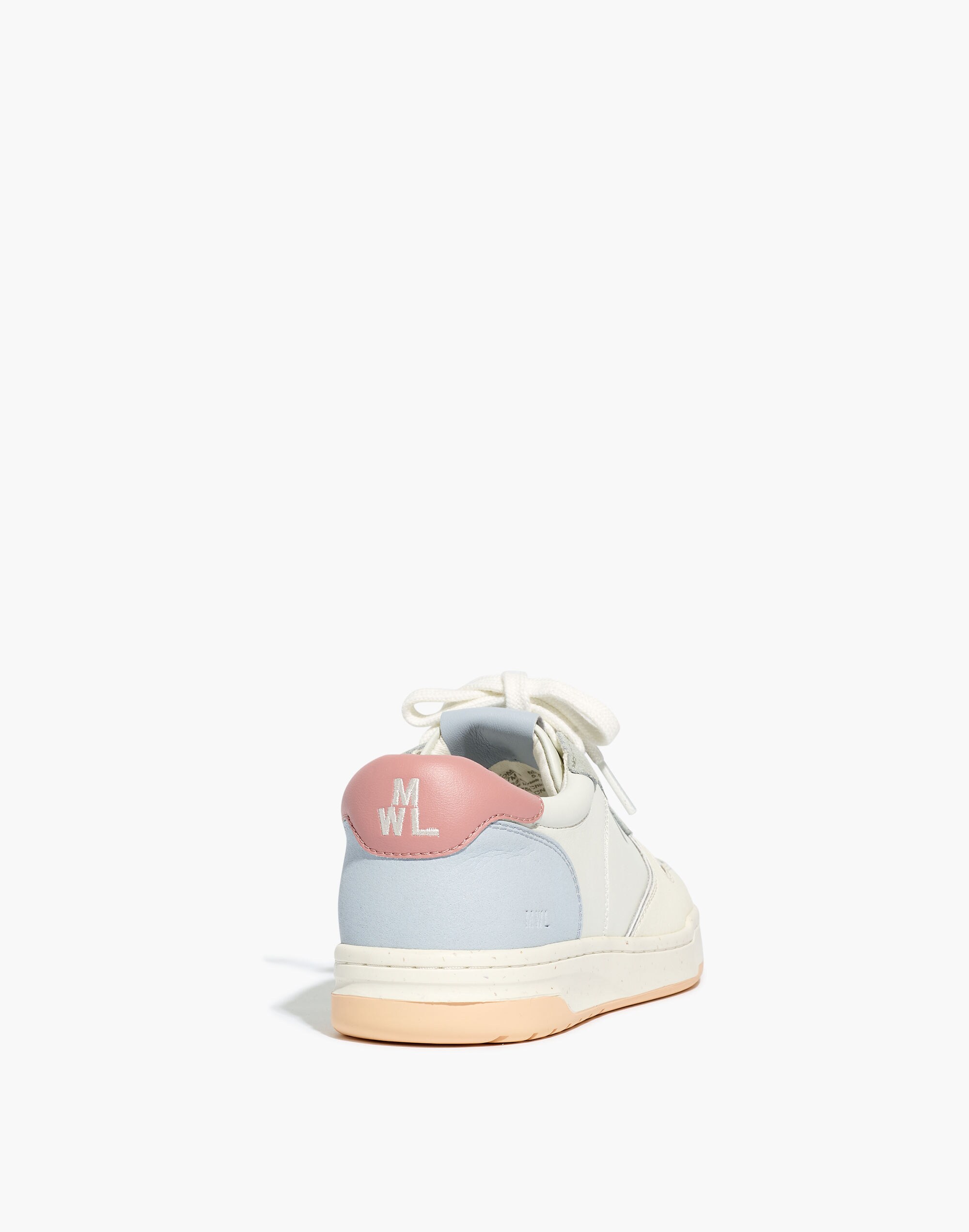 Court Low-Top Sneakers in Pastel Colorblock