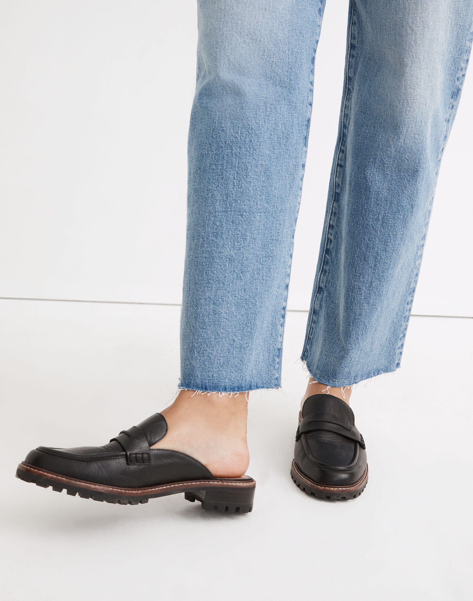 The Corinne Lugsole Loafer Mule