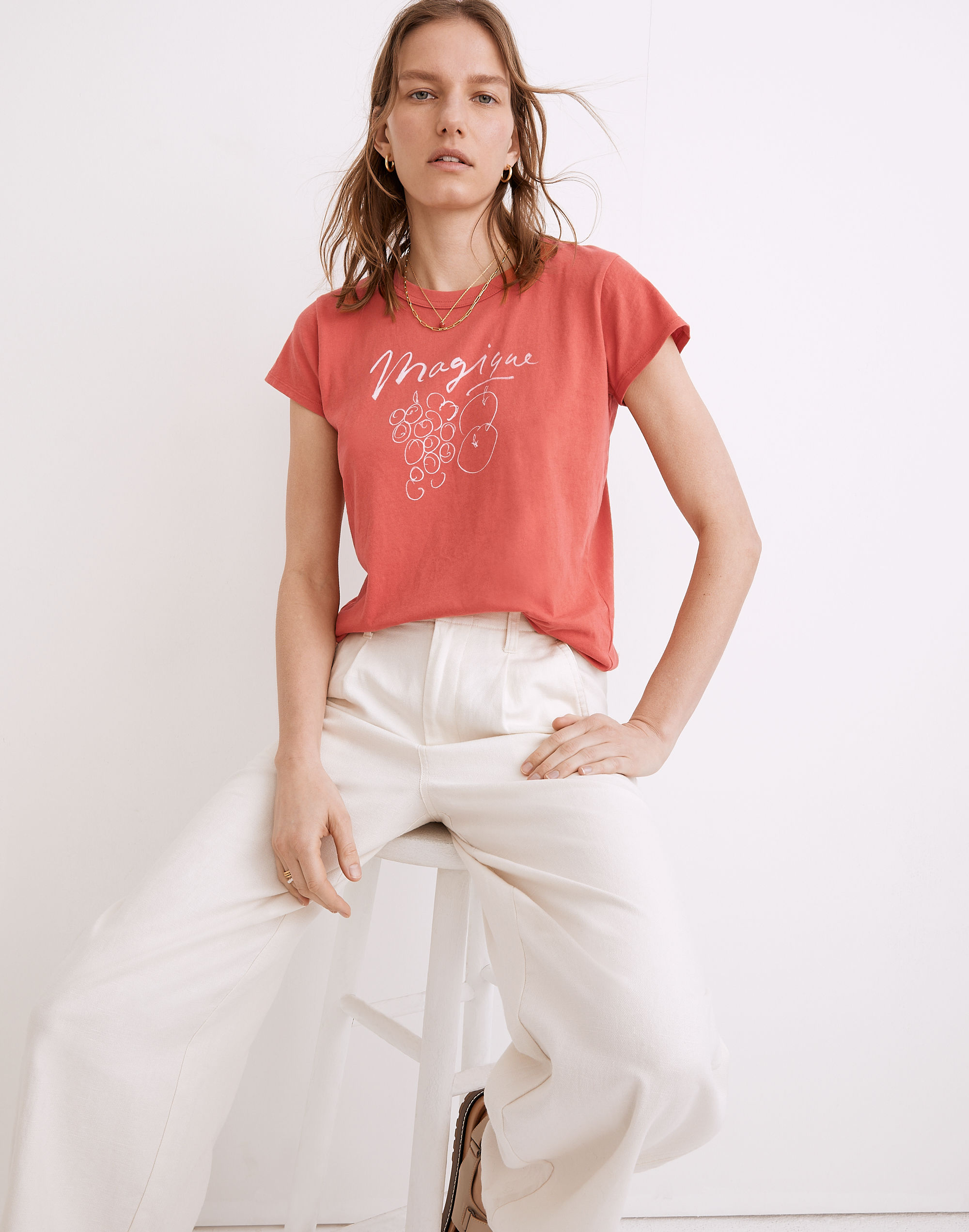 Madewell x Hôtel Magique Fruit Graphic Perfect Vintage Tee | Madewell