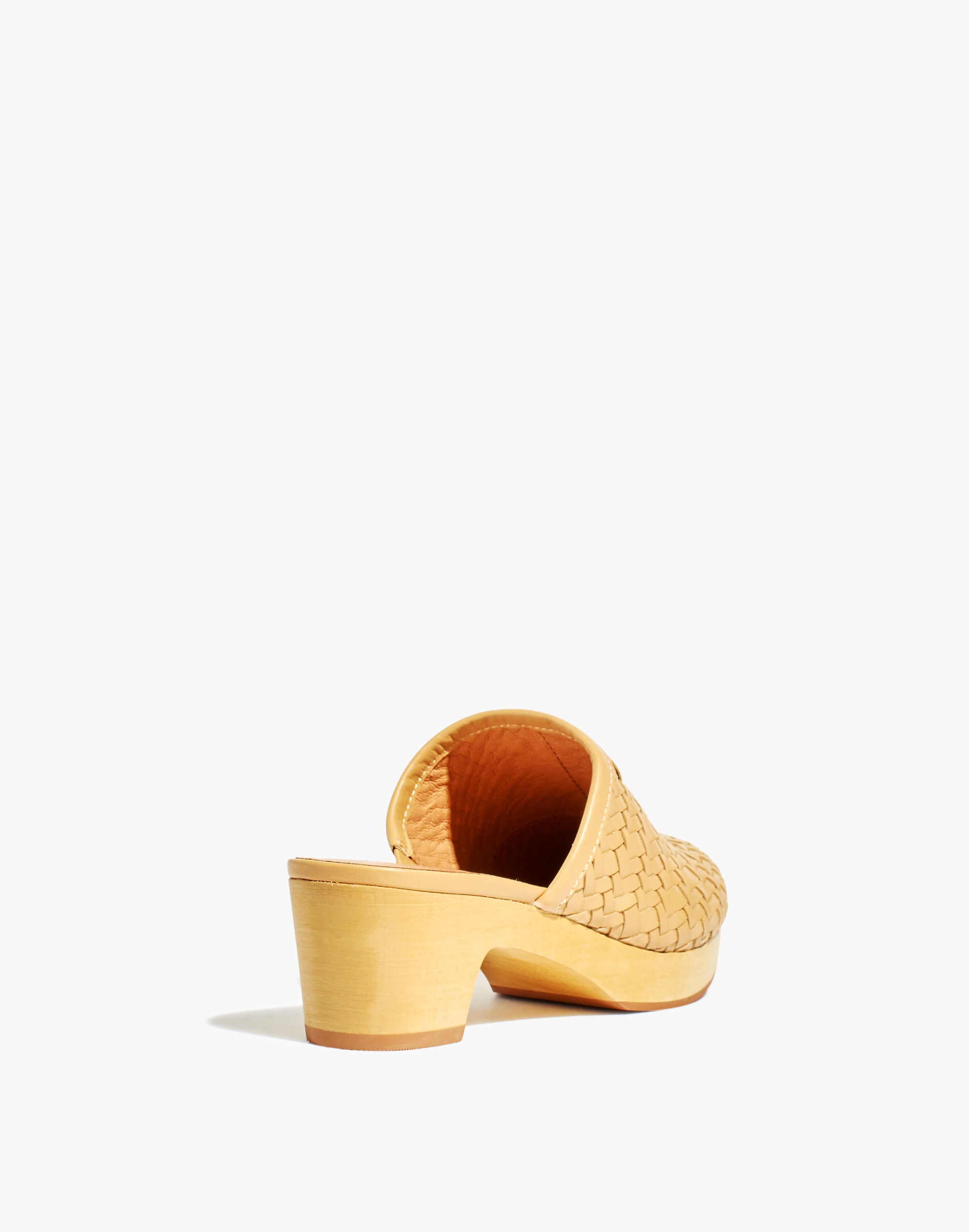 The Jordyn Clog in Woven Leather