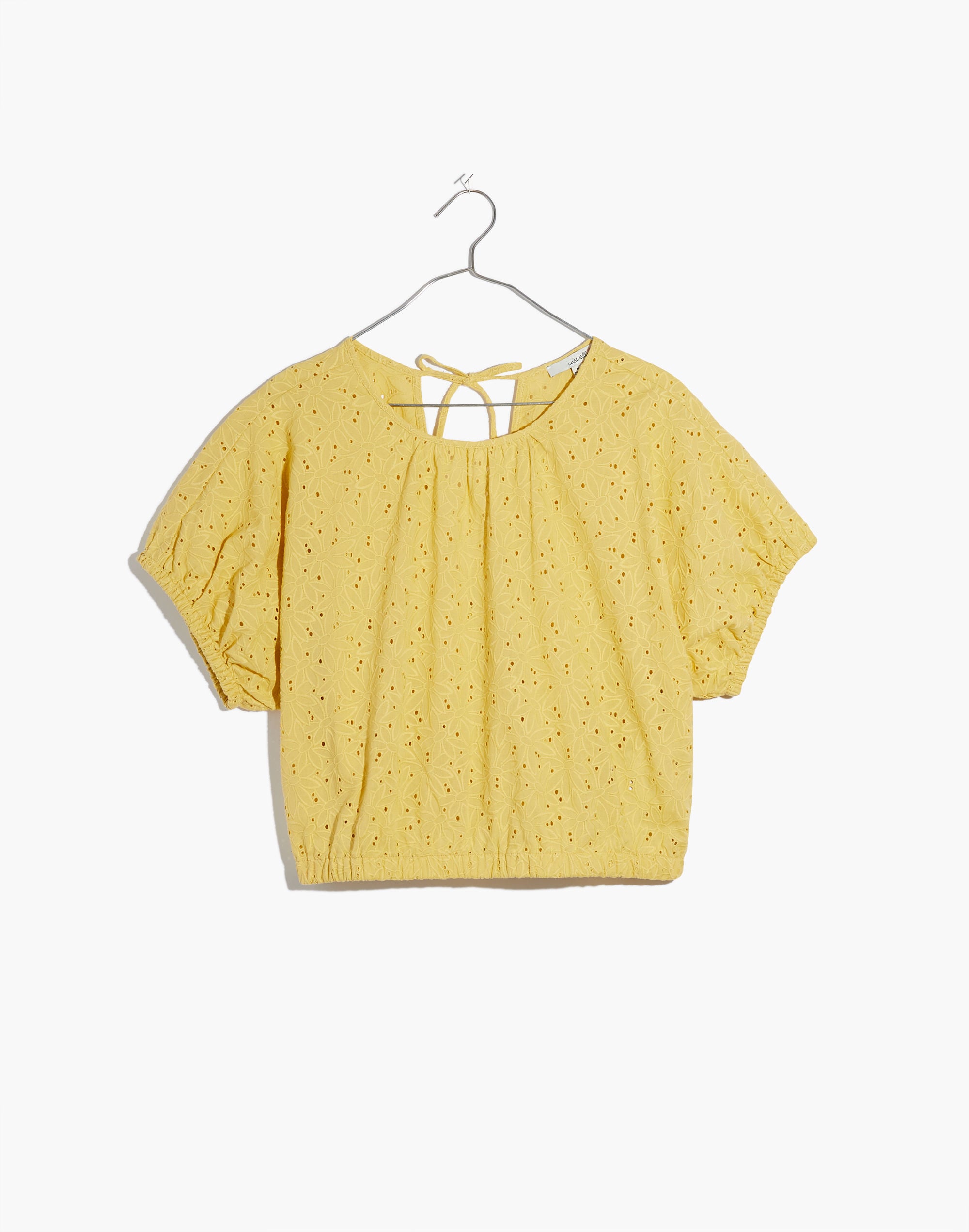 Eyelet Michele Bubble Top in Dream-On Daisies