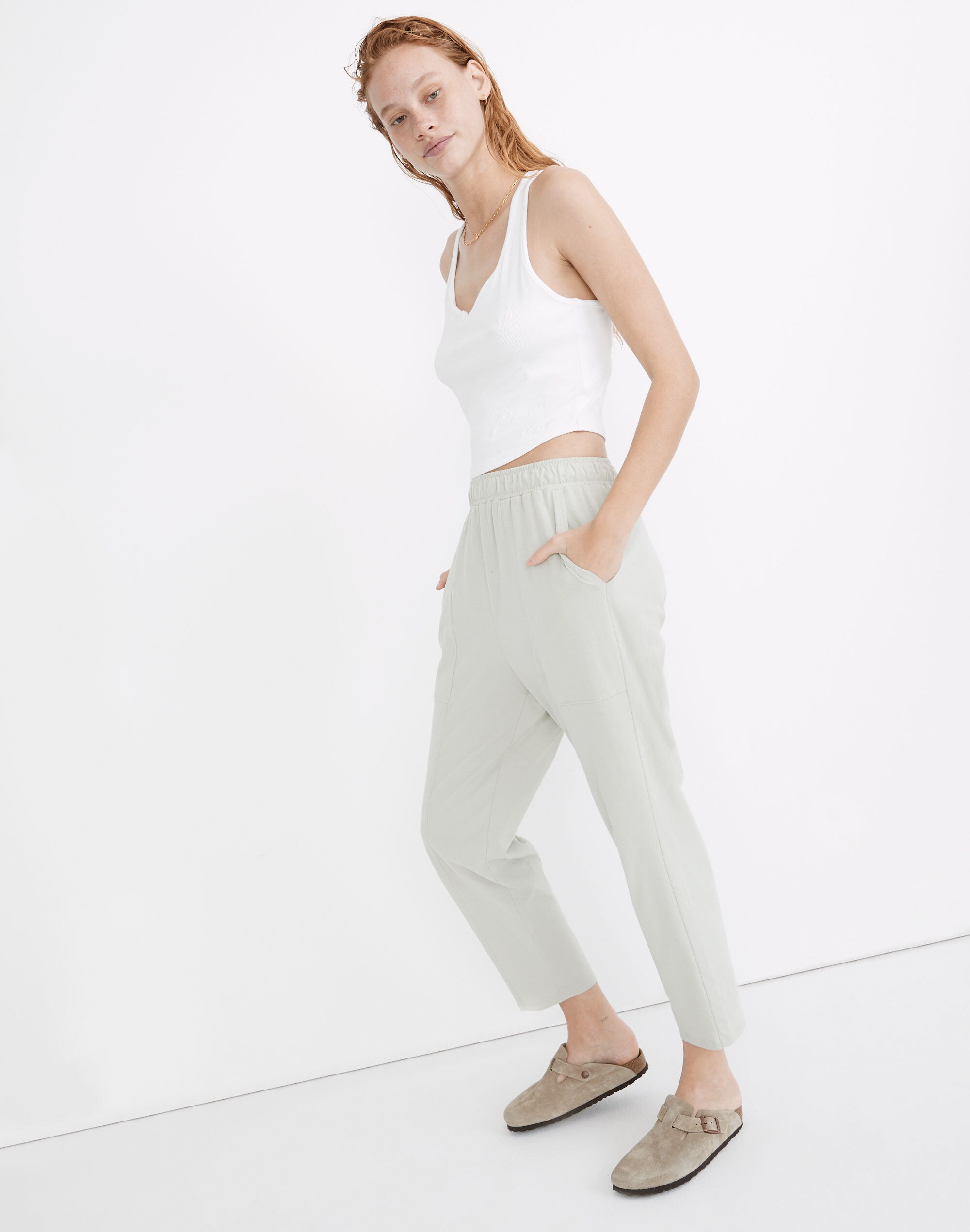 Seamed Taper Sweatpants