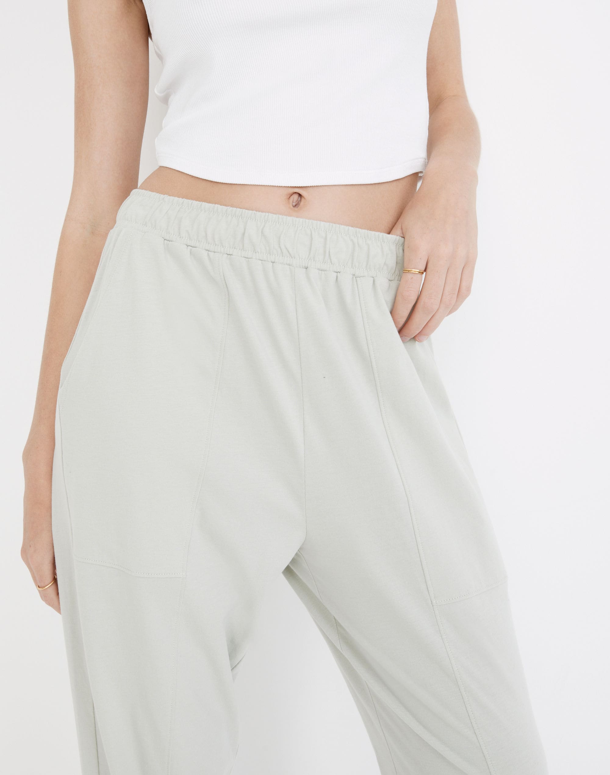 Seamed Taper Sweatpants