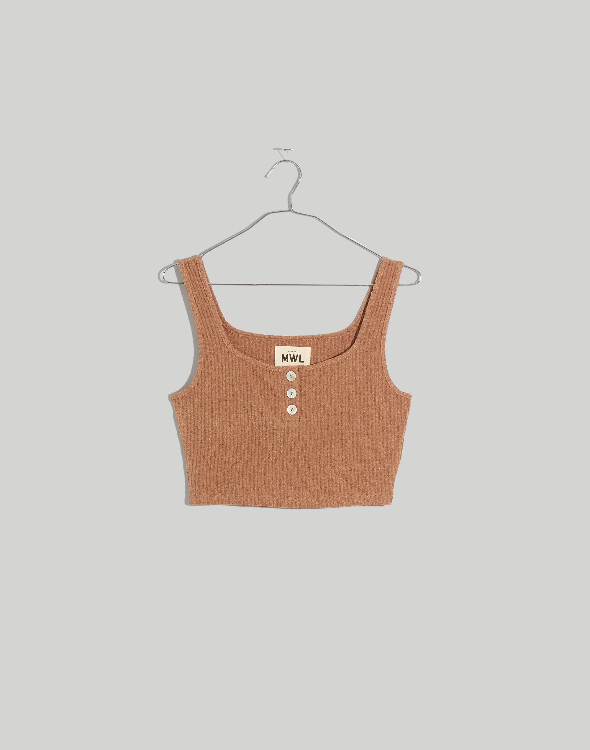 MWL Ribbed Crop Tank