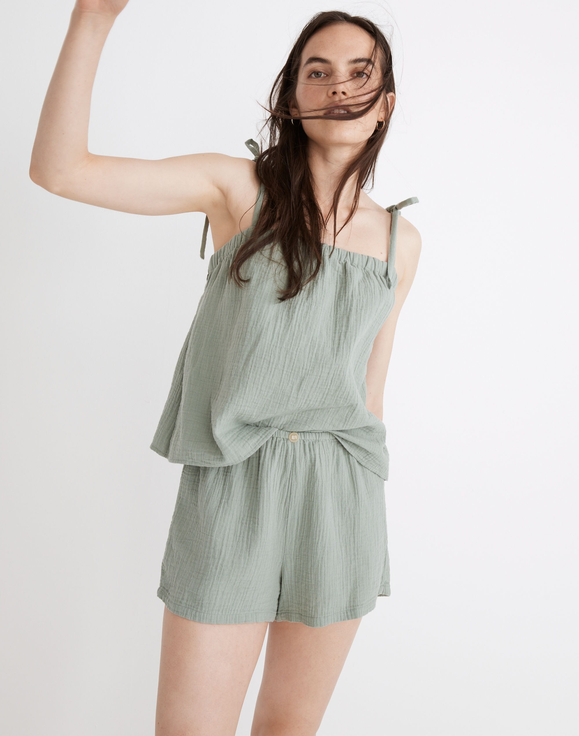 Lightestspun Tie-Strap Pajama Tank