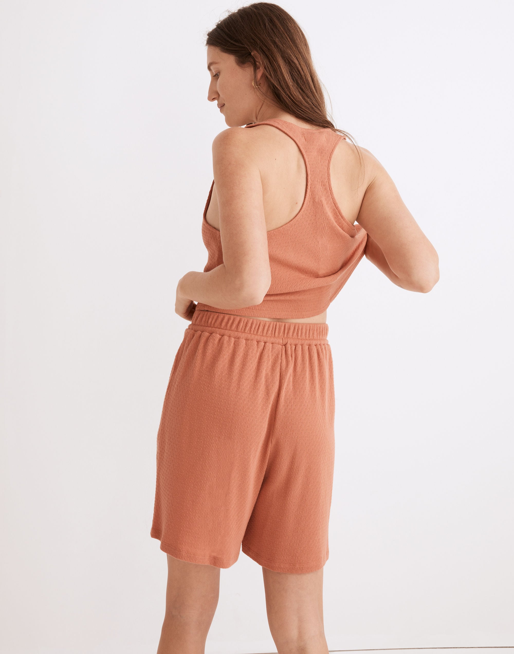 Pointelle Pajama Shorts