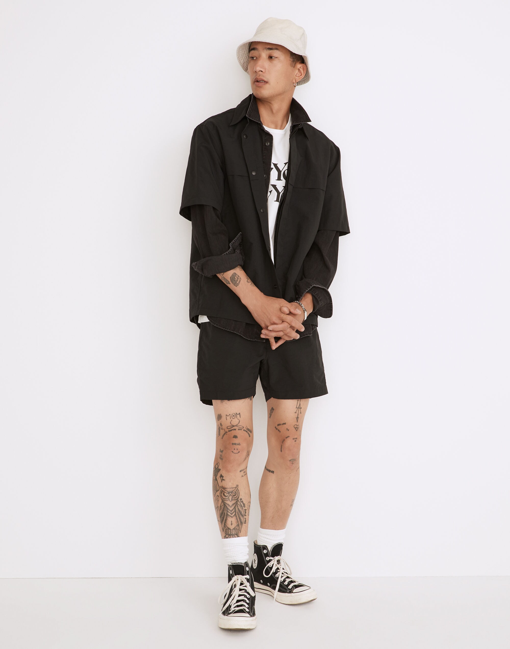 (Re)sourced Everywear Boxy Short-Sleeve Shirt