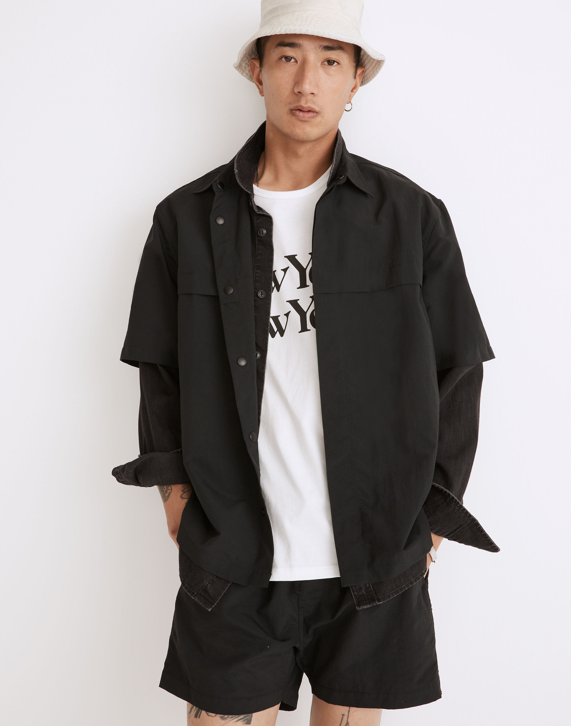 (Re)sourced Everywear Boxy Short-Sleeve Shirt