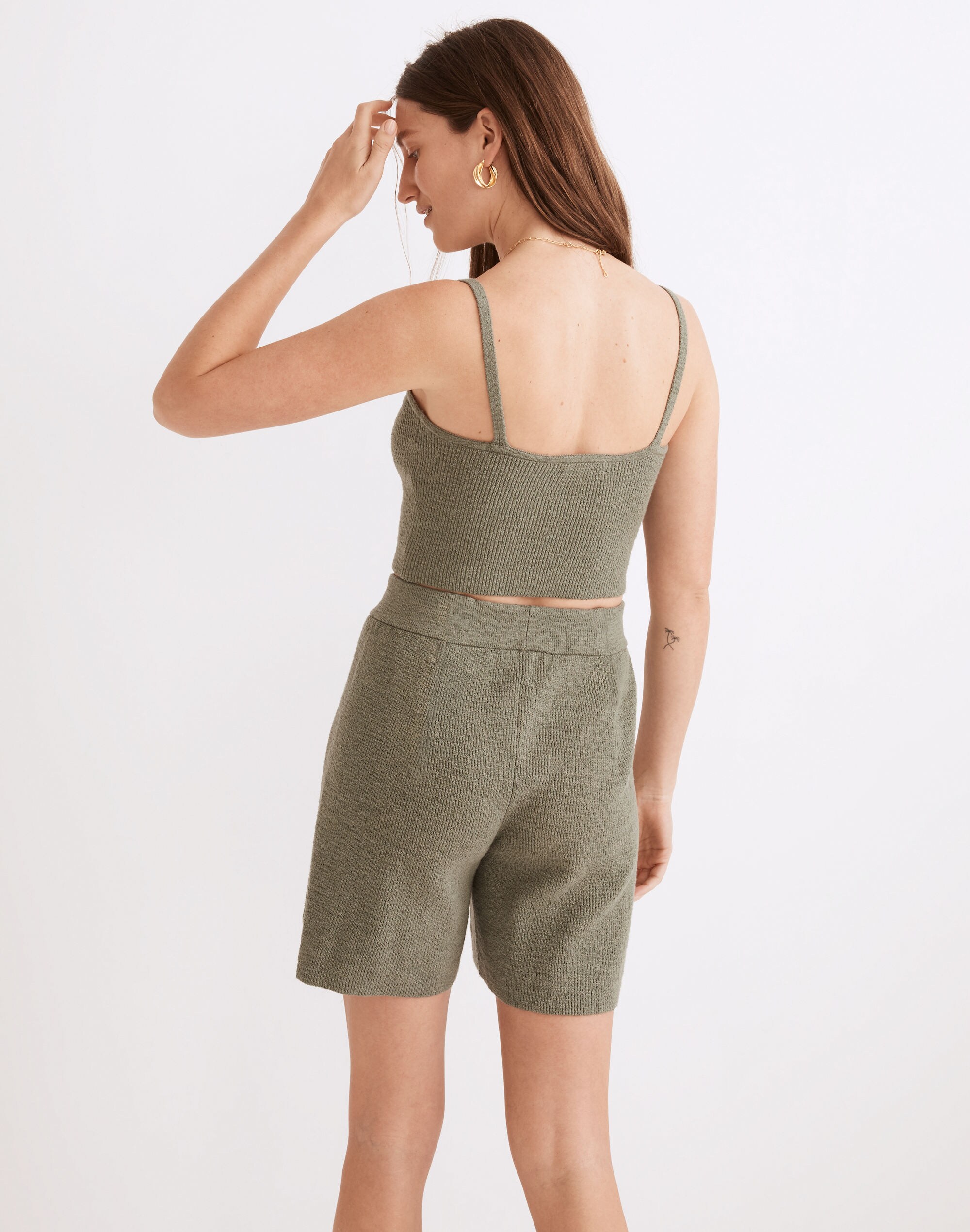 Halstead Square-Neck Sweater Tank