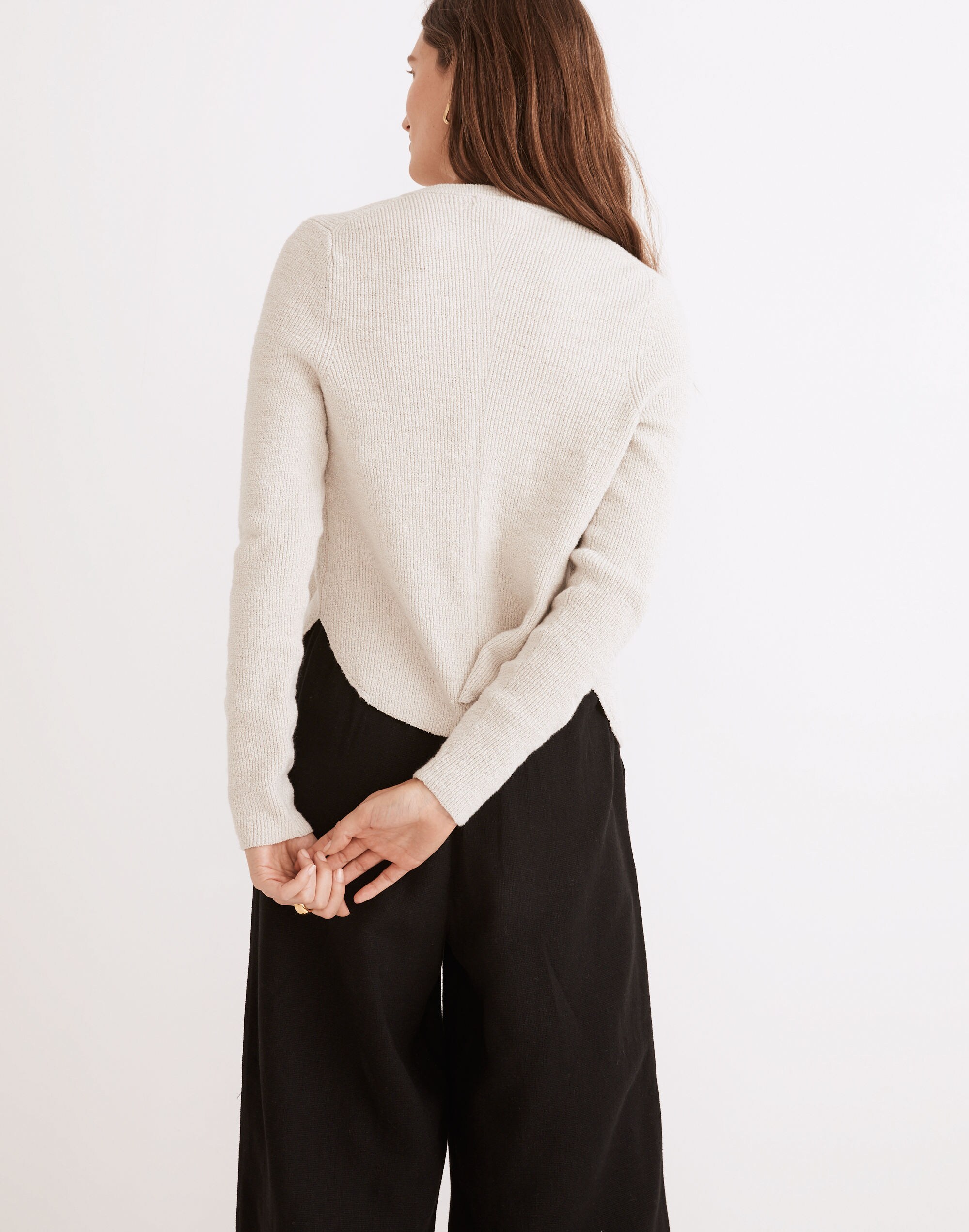 Halstead Square-Neck Sweater Tank