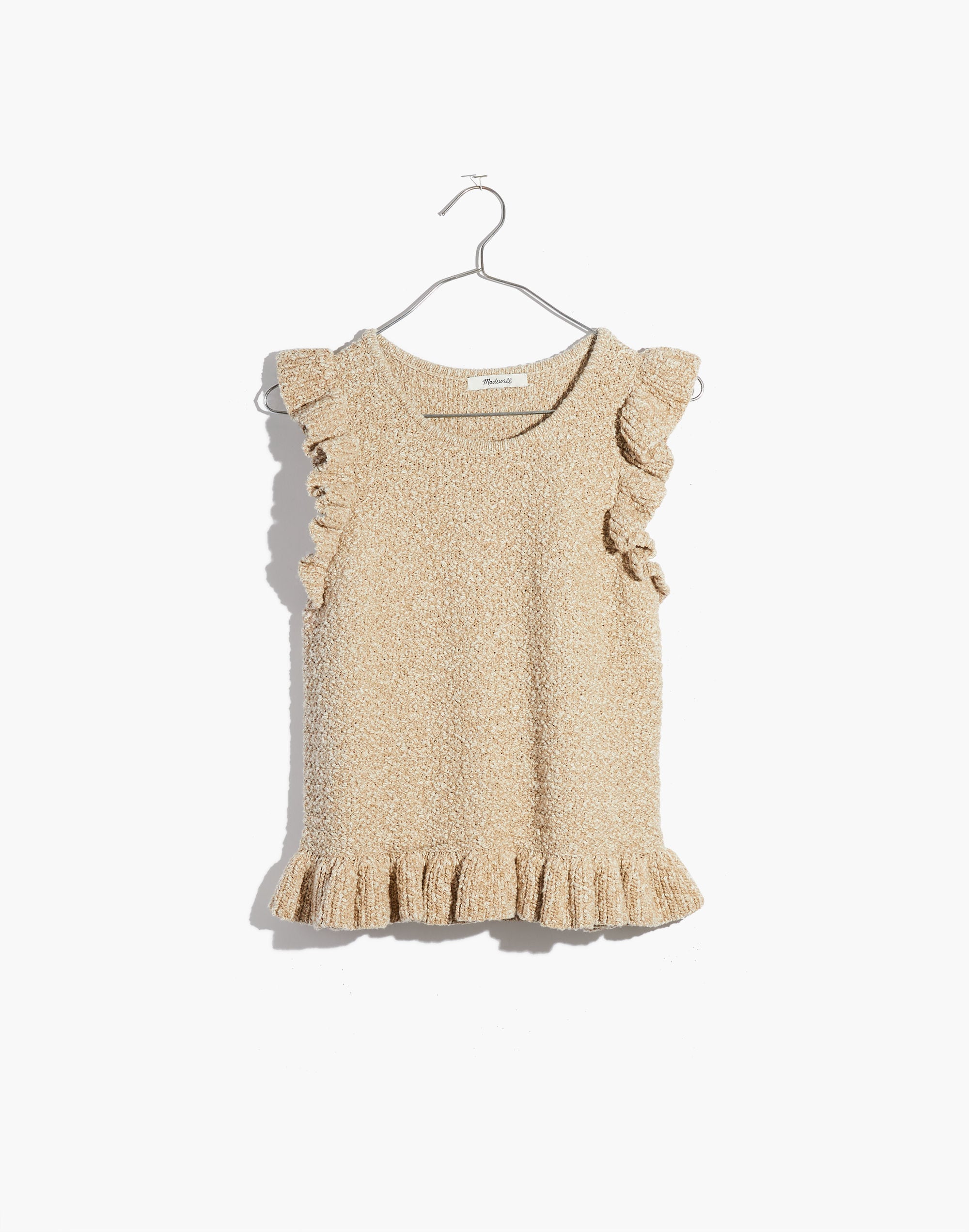 Nicollet Ruffle Sweater Tank