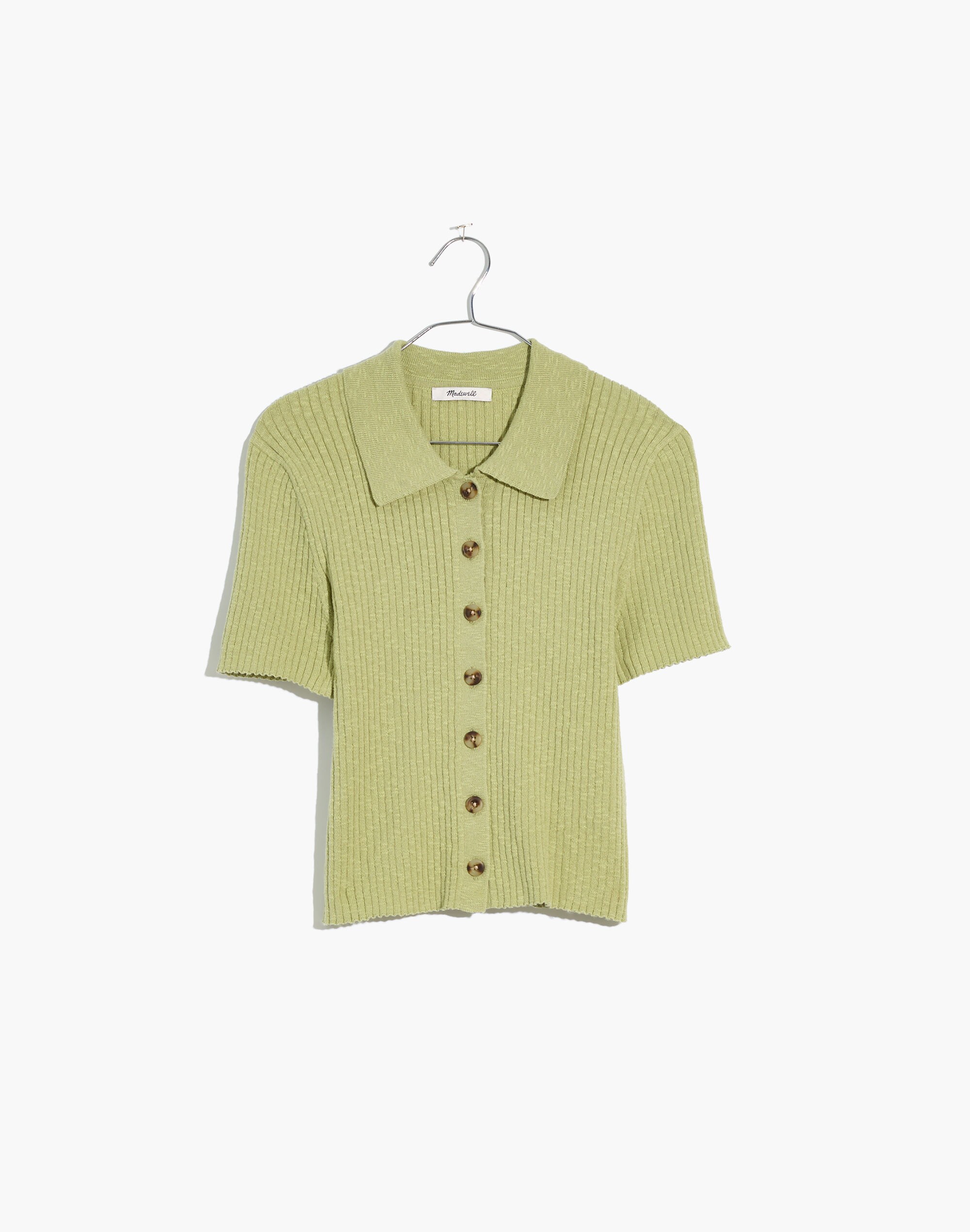 Barbrook Button-Front Sweater Polo