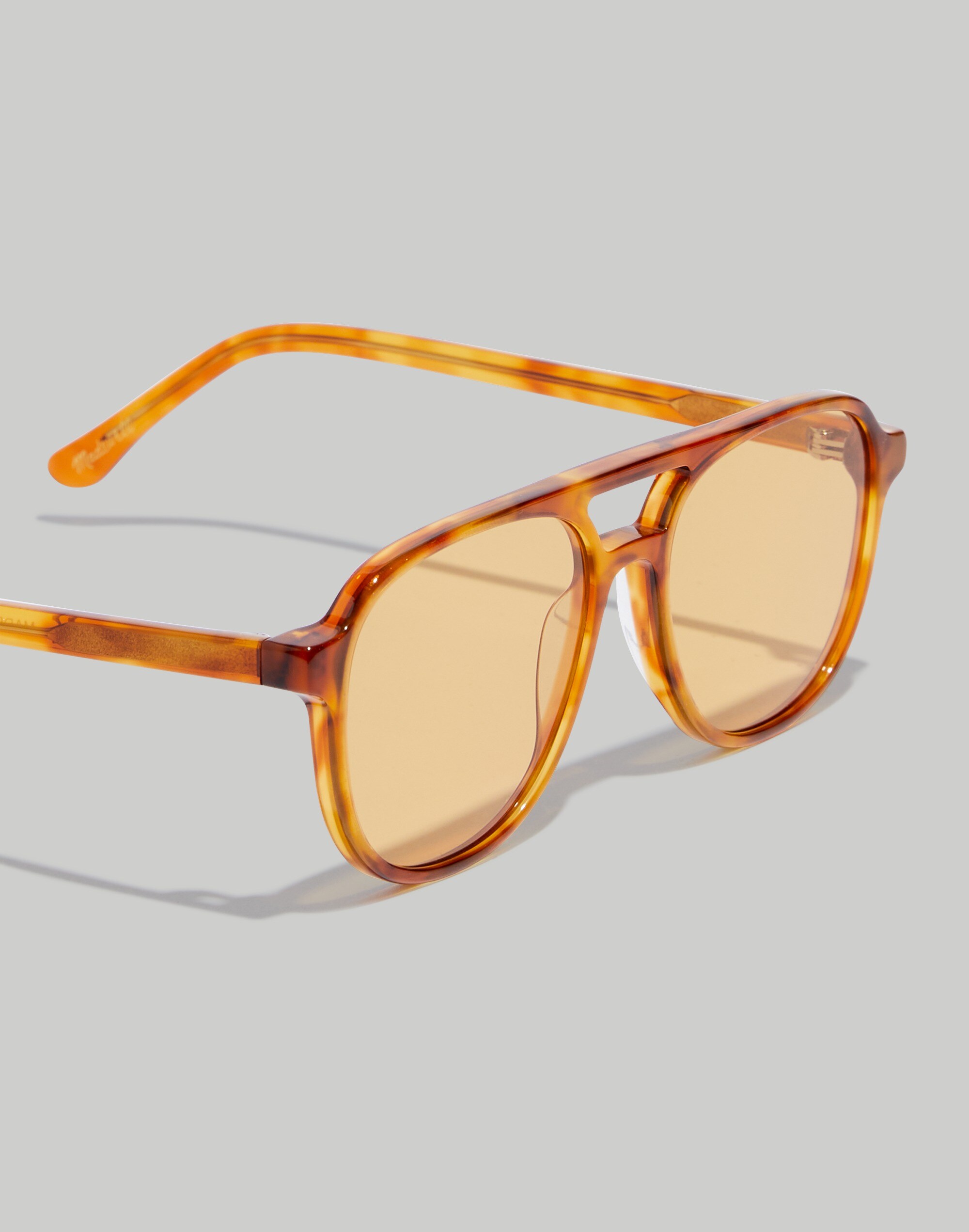 Acetate Linford Aviator Sunglasses