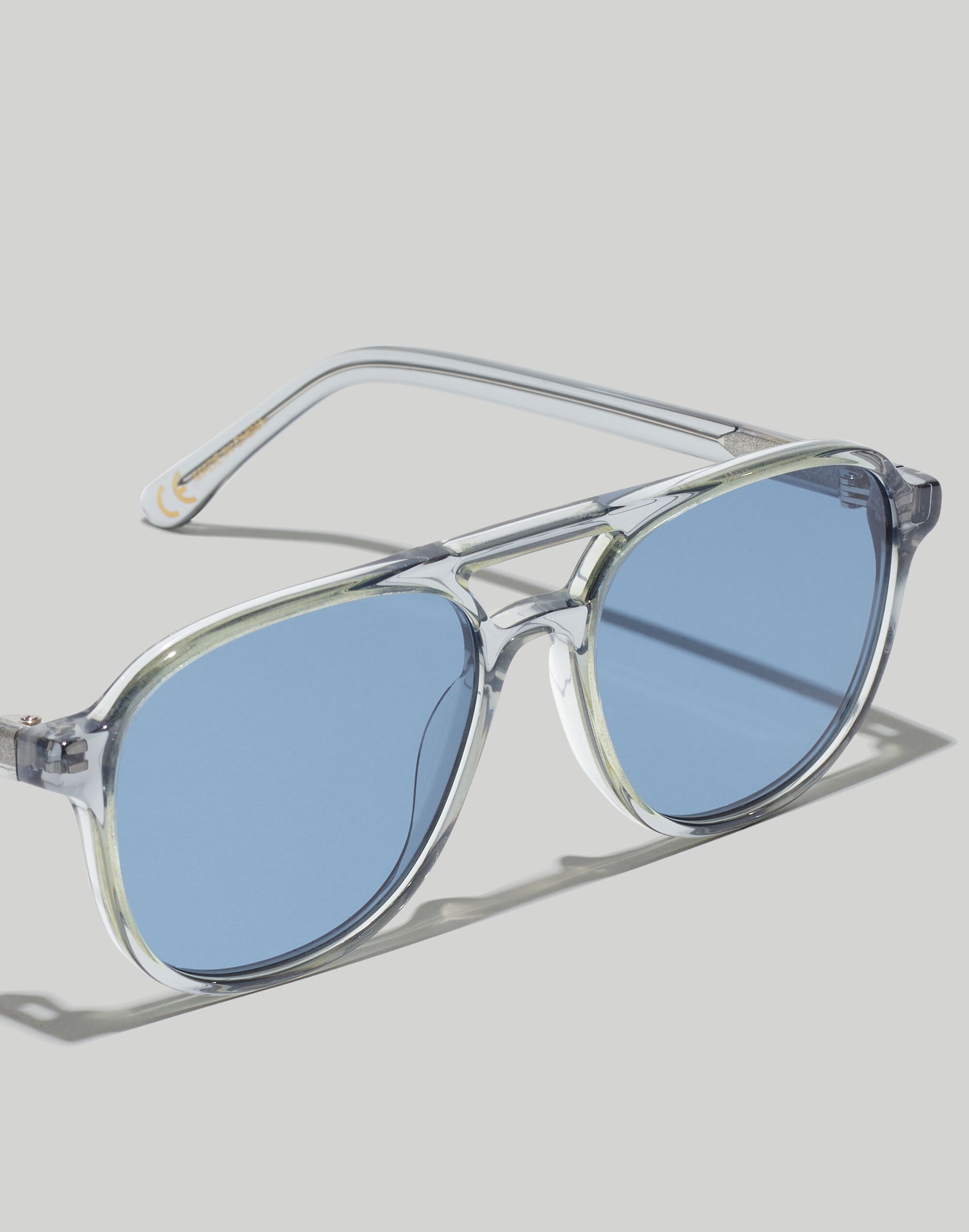 Acetate Linford Aviator Sunglasses