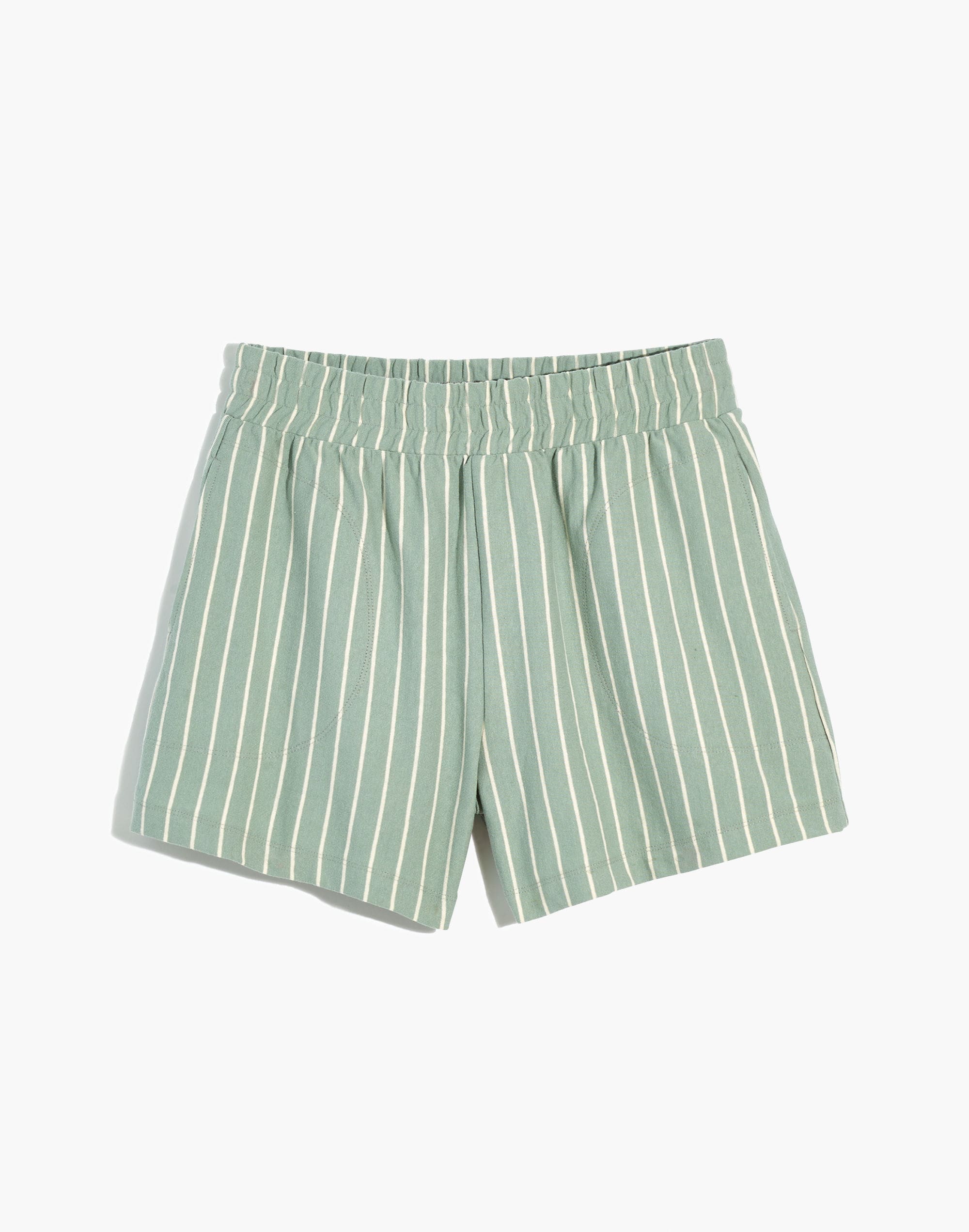 Organic Cotton High-Waist Pull-On Shorts