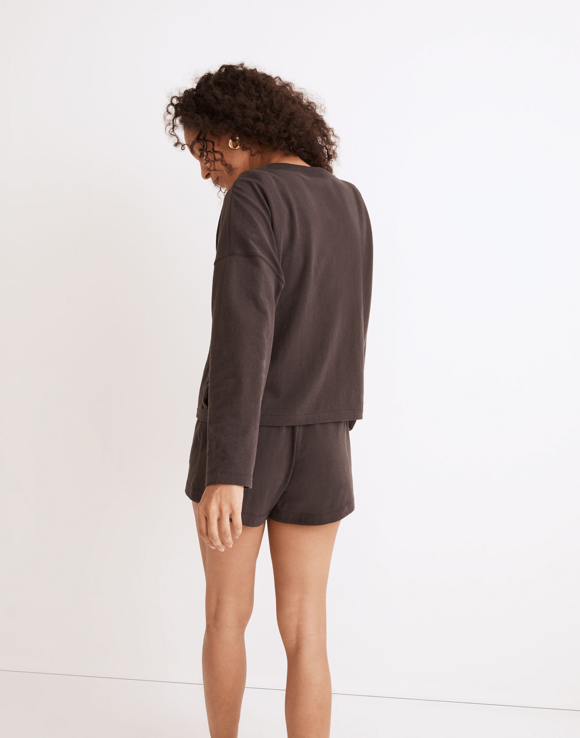 Organic Cotton Crop Cardigan