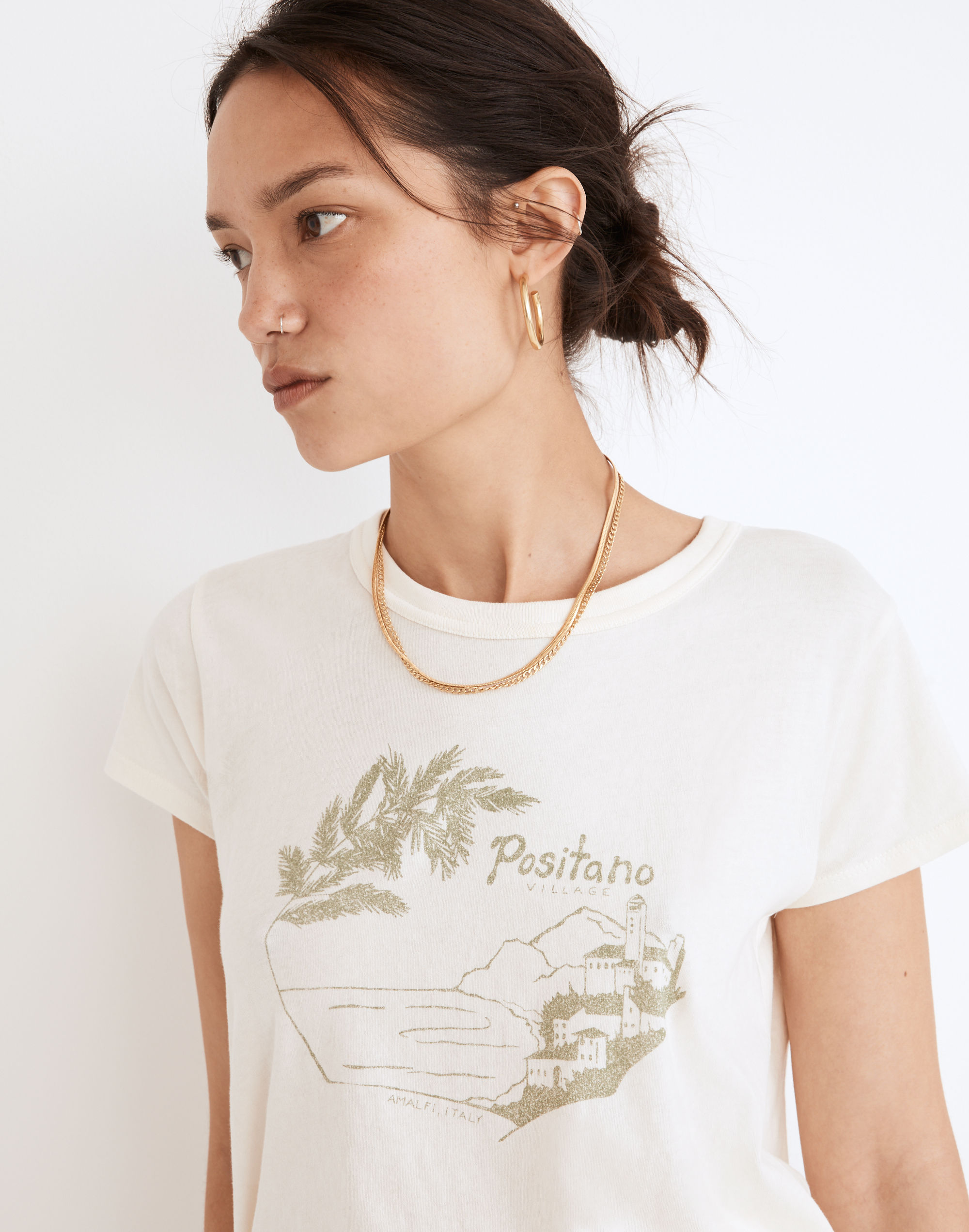Positano Softfade Cotton Perfect Vintage Tee