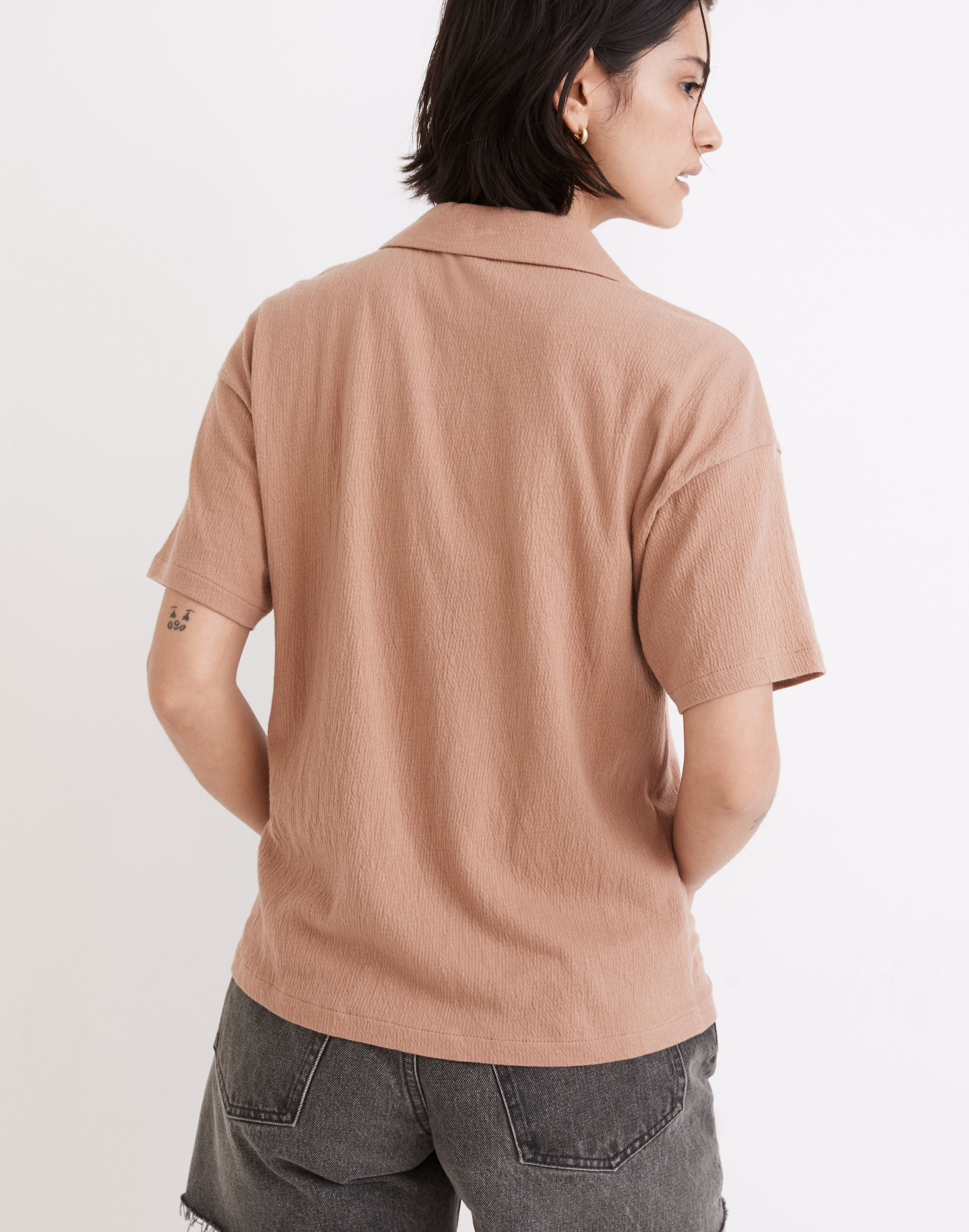 Knit Lightspun Camp Shirt