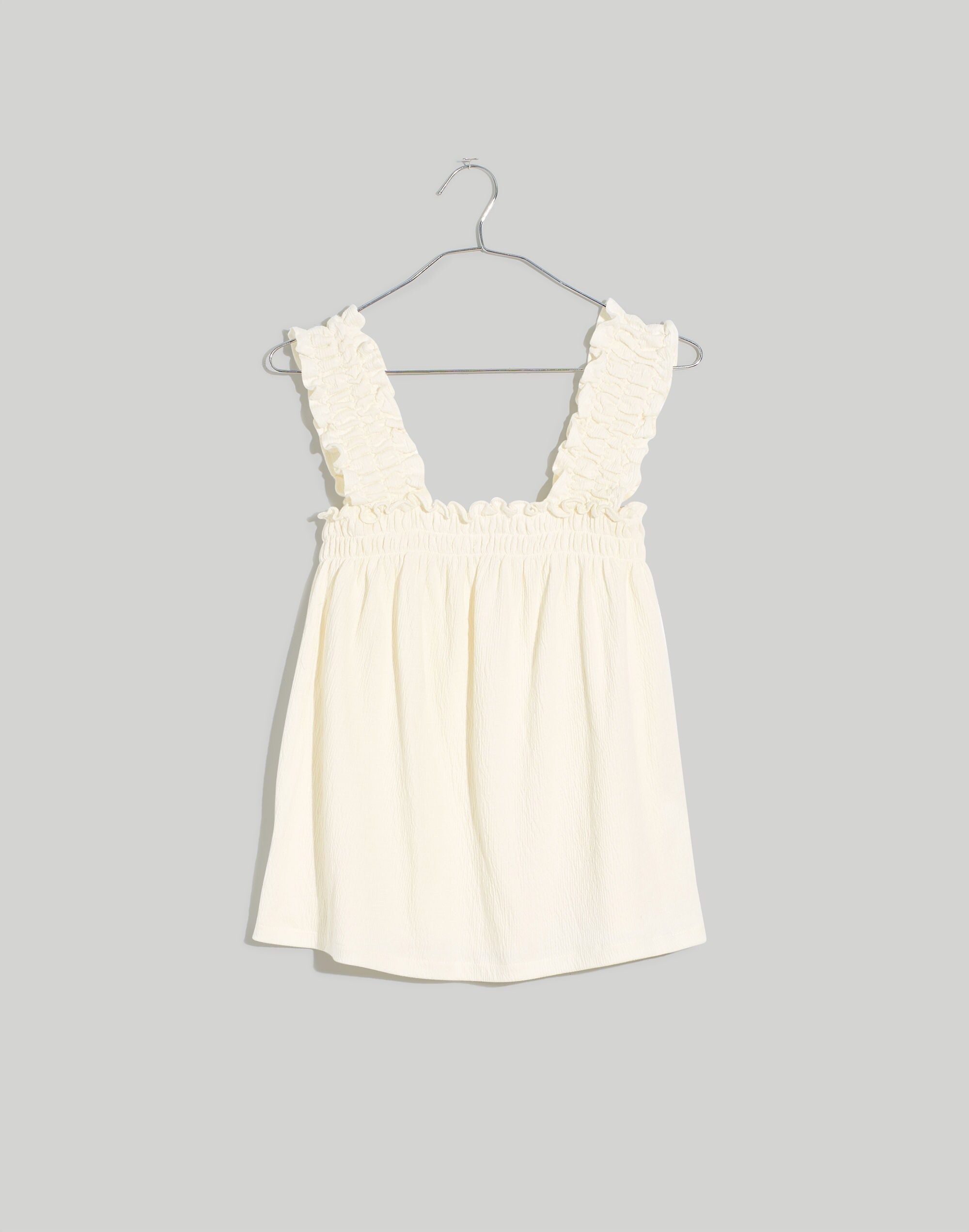 Knit Lightspun Ruched-Strap Top