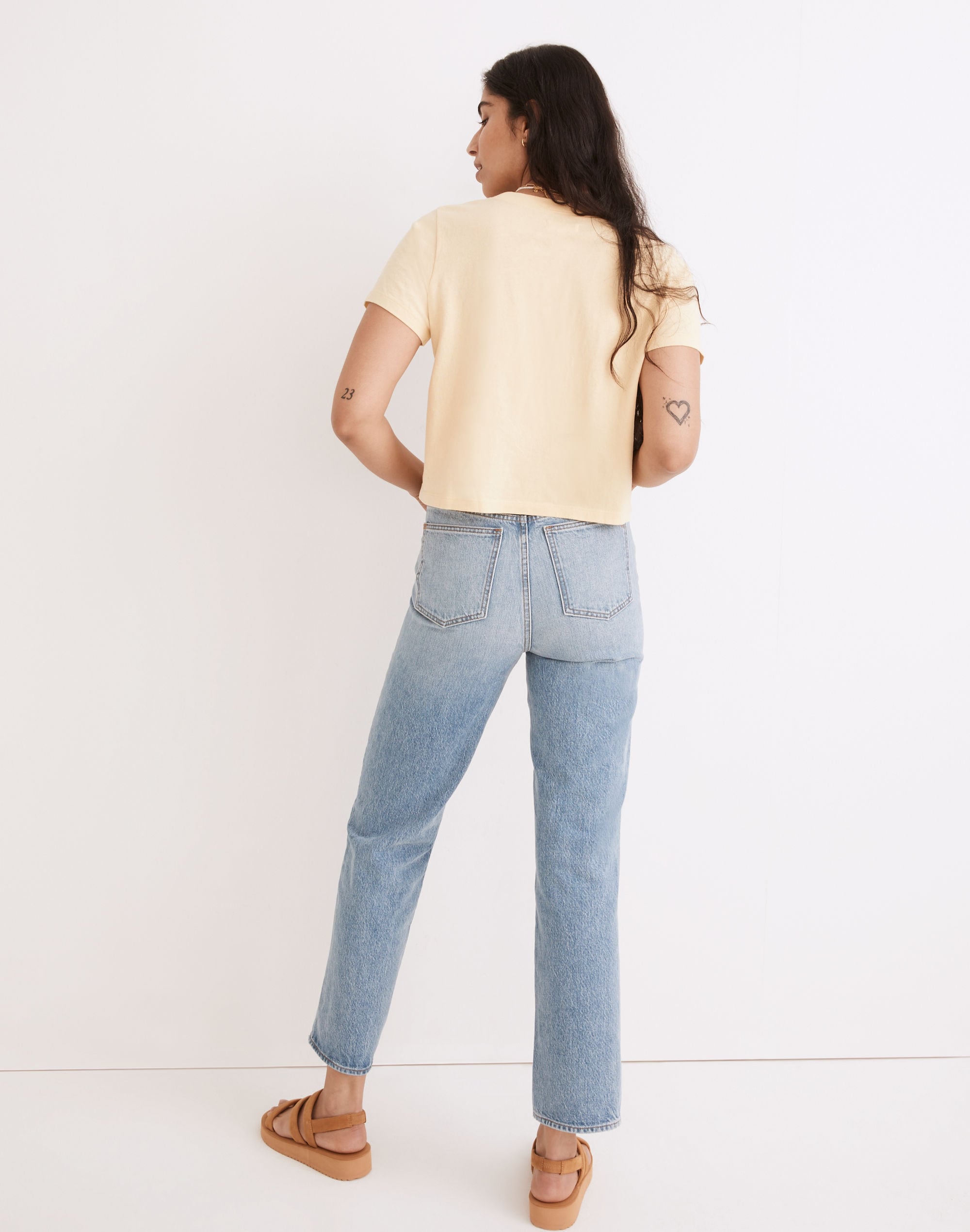 Good Days Softfade Cotton Lakeshore Crop Tee
