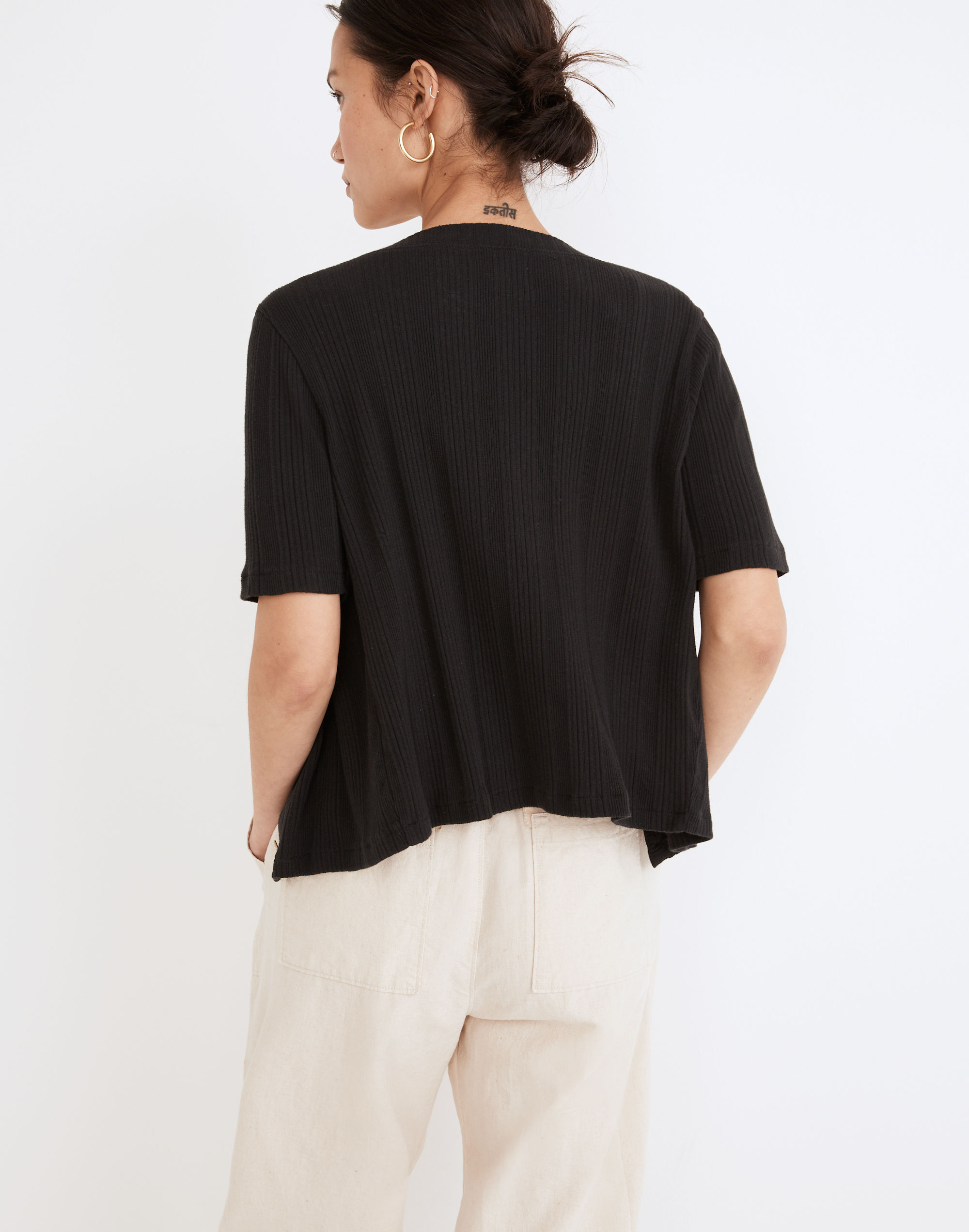 Pointelle Cardigan Twin Set