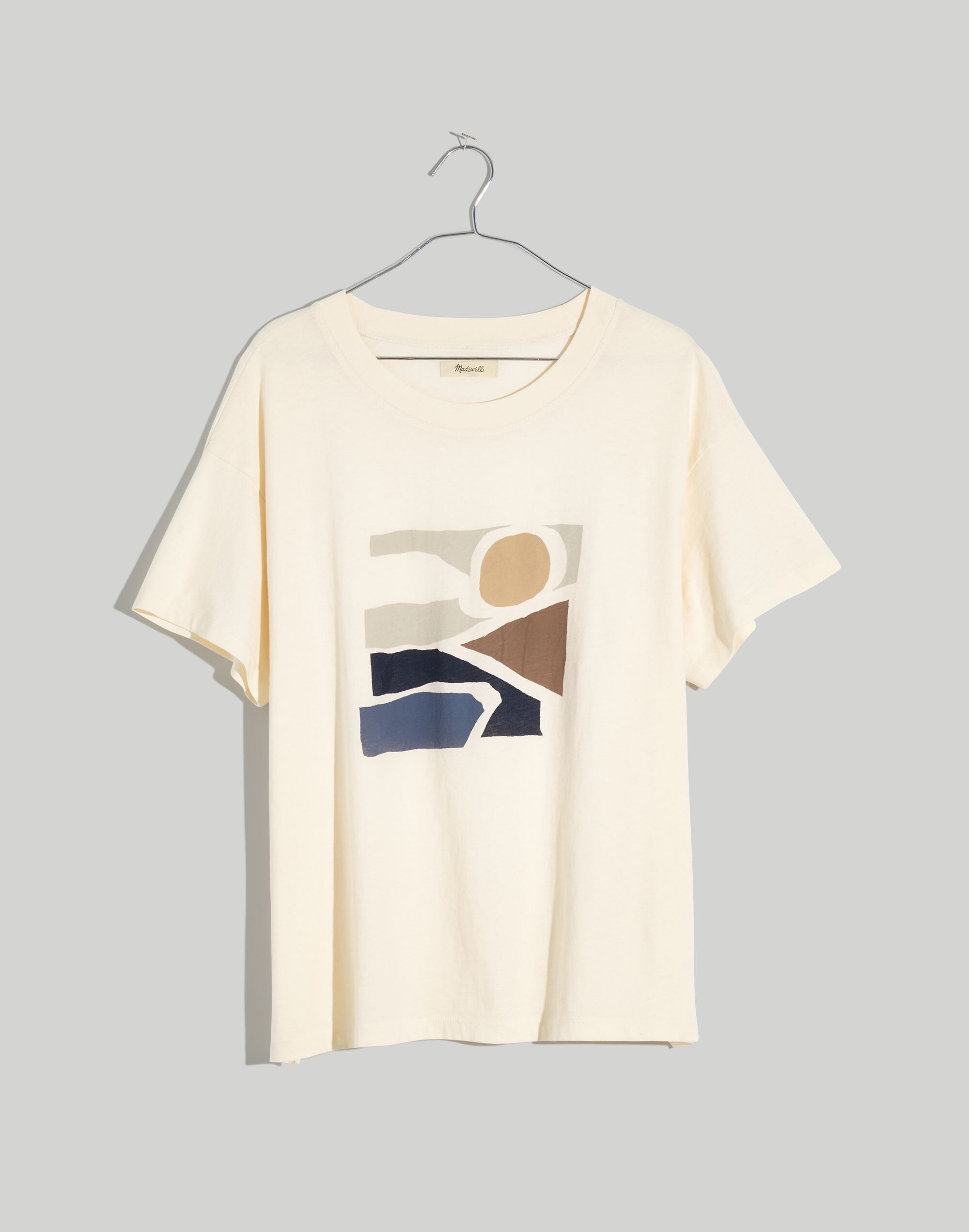 Coastal Drive Softfade Cotton Oversized Tee