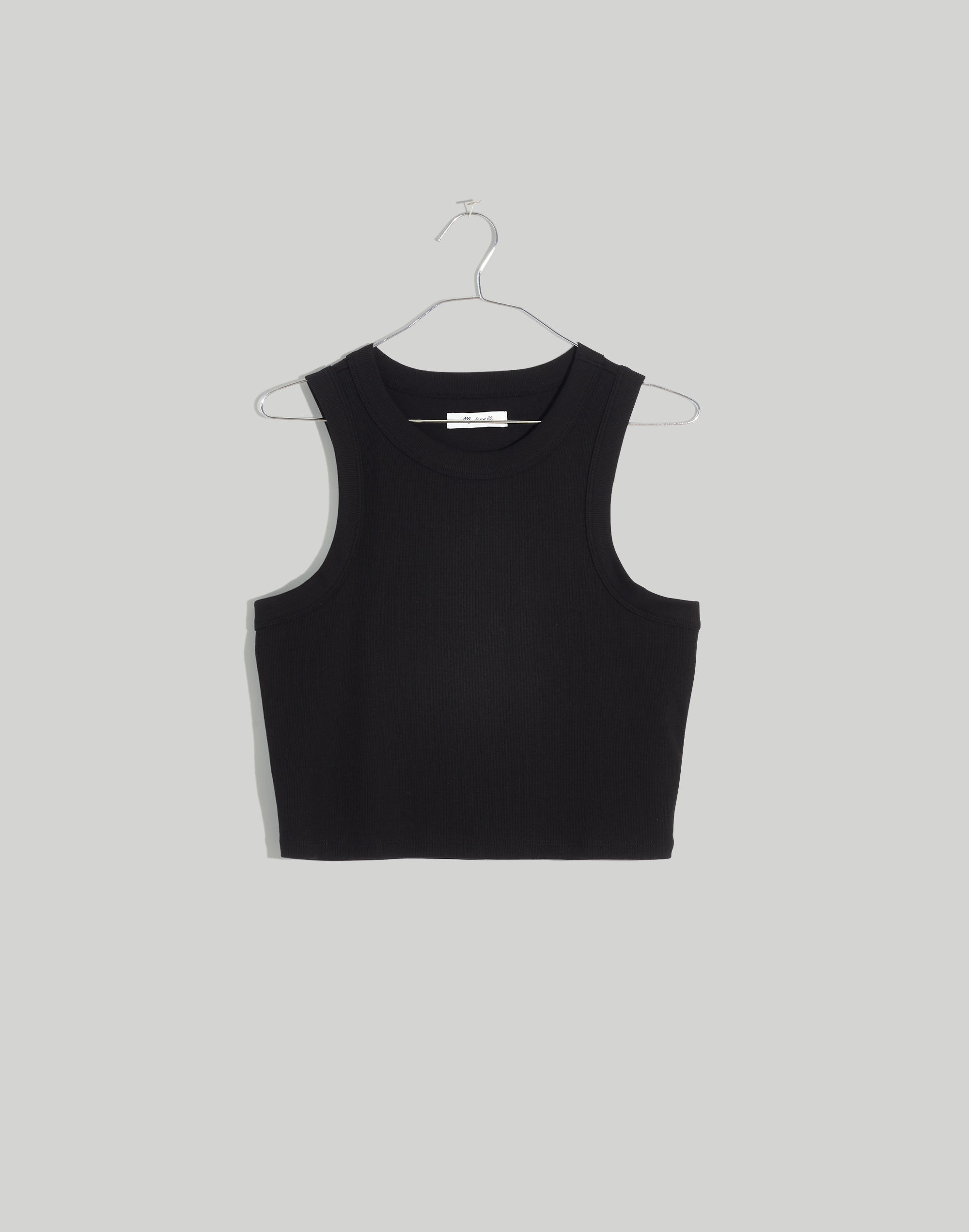 Supima&reg; Rib Crop Tank