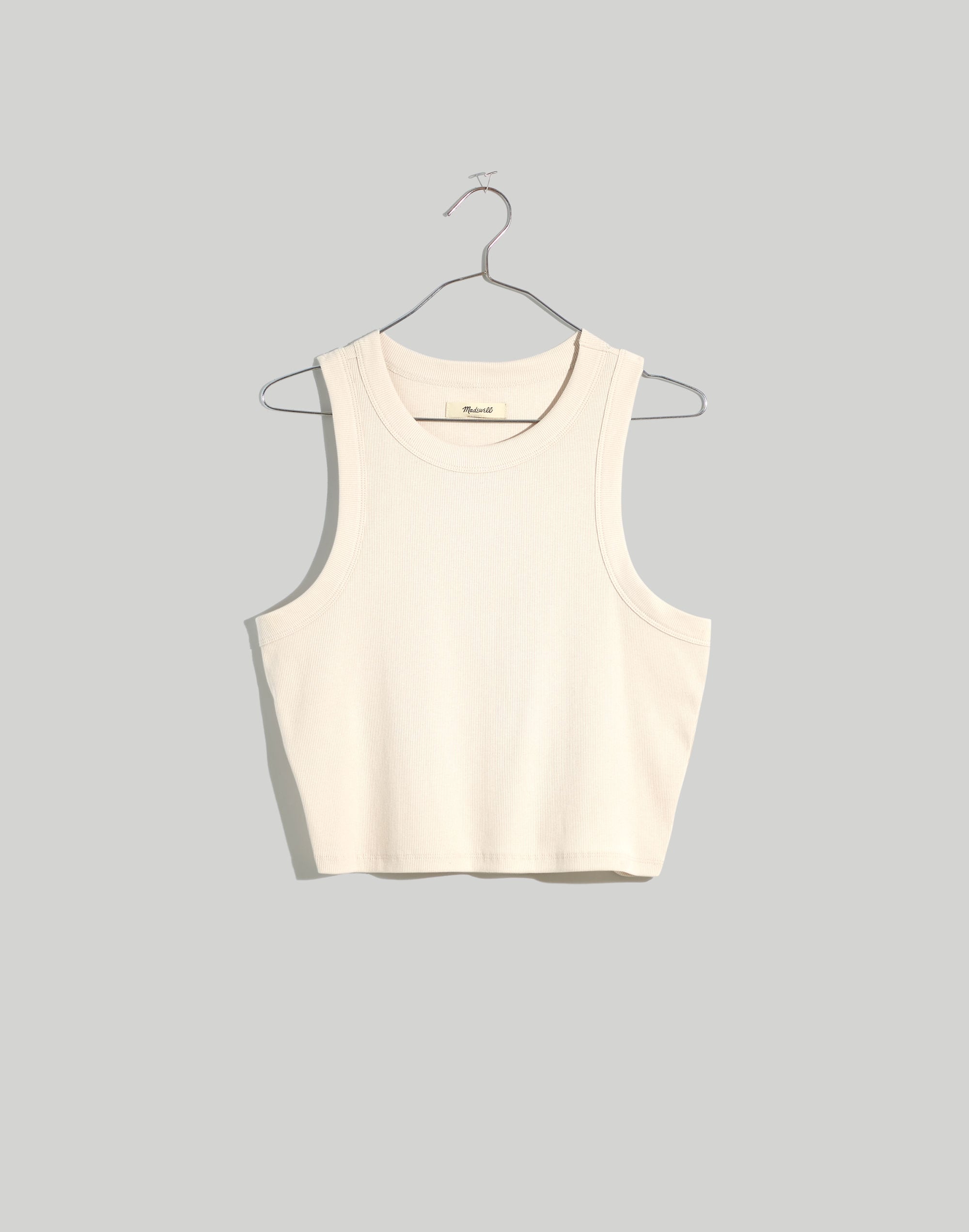 Supima&reg; Rib Crop Tank