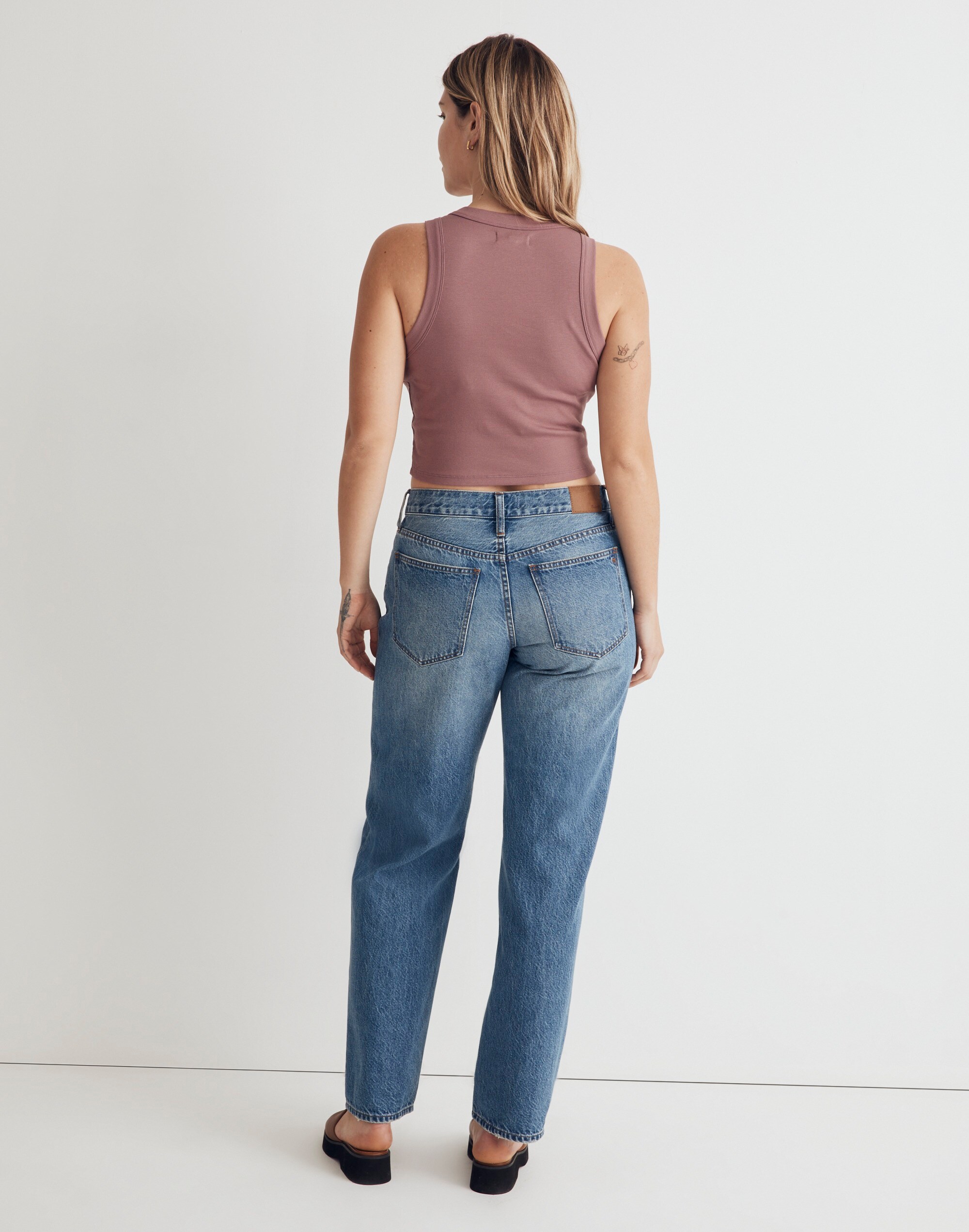 Supima&reg; Rib Crop Tank