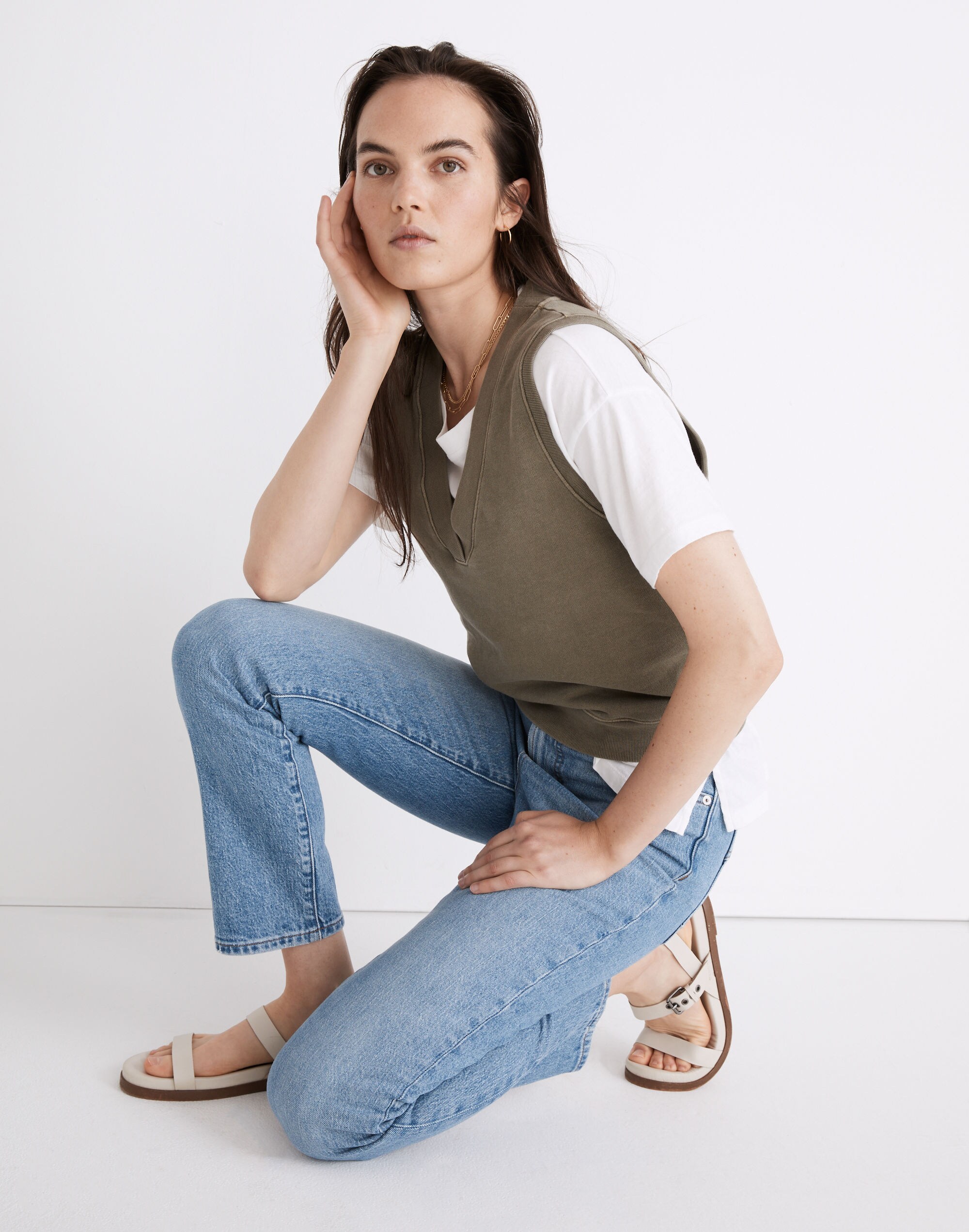 Rivet &amp; Thread Sweatshirt Vest