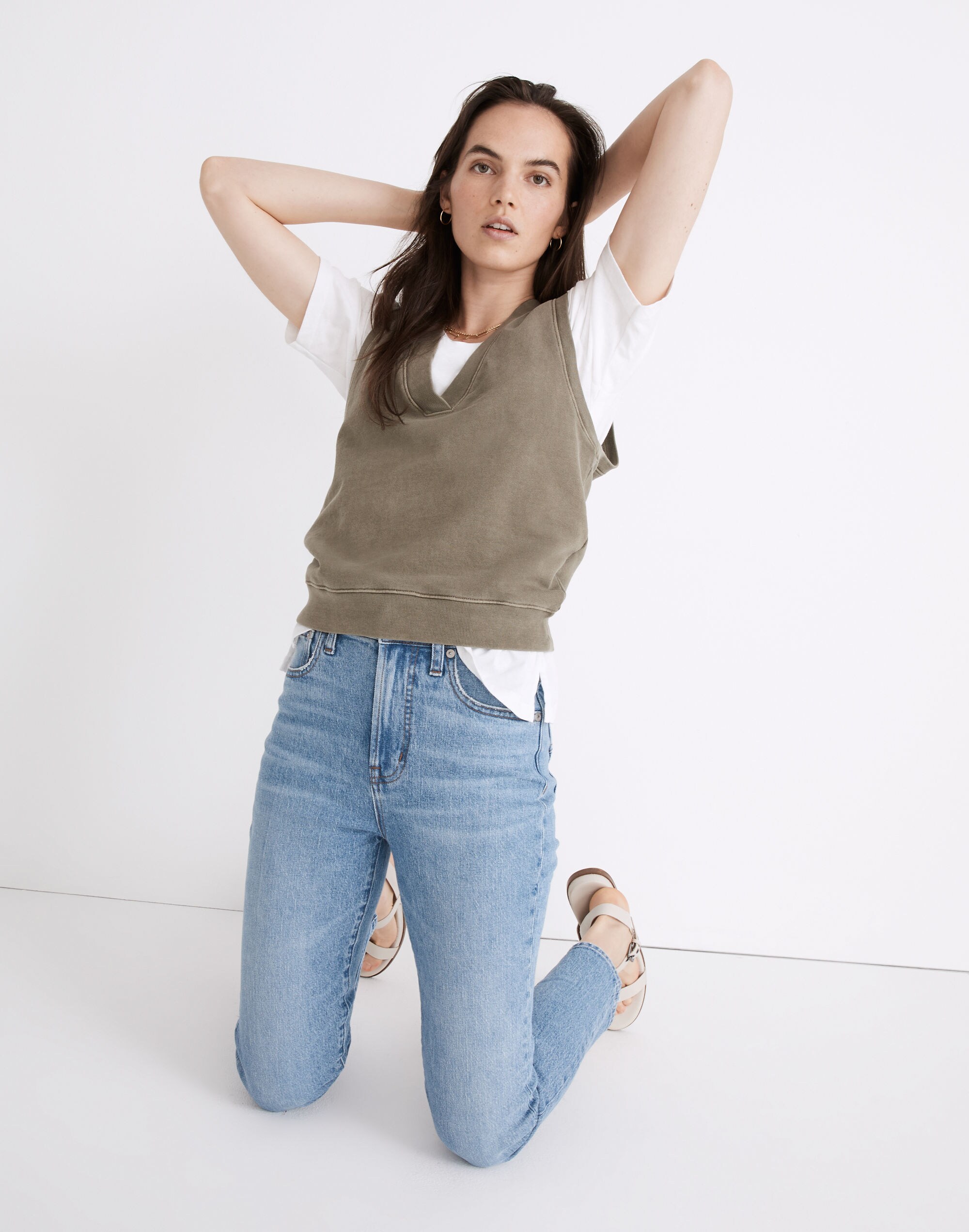 Rivet &amp; Thread Sweatshirt Vest