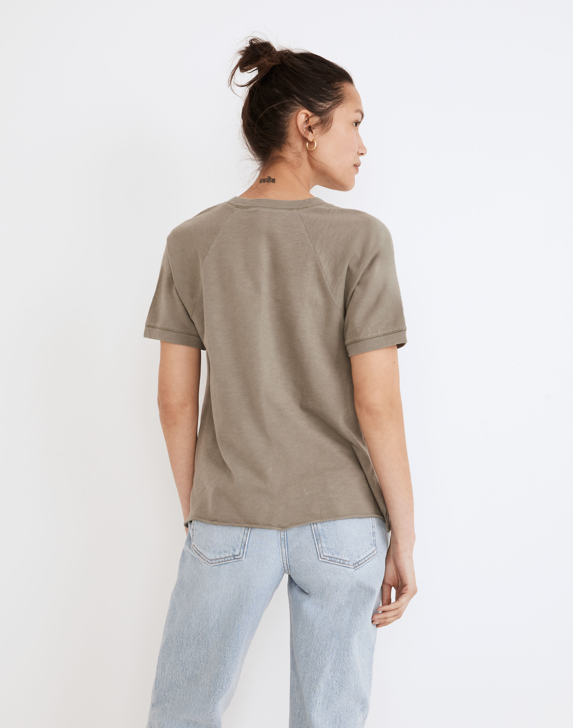 Garment-Dyed Harraway Raglan Tee