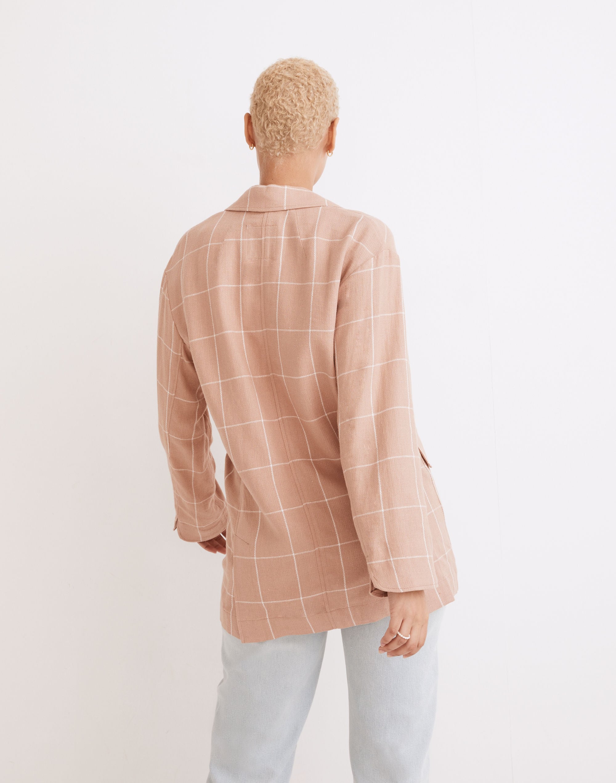 Breezewoven Larsen Blazer in Windowpane