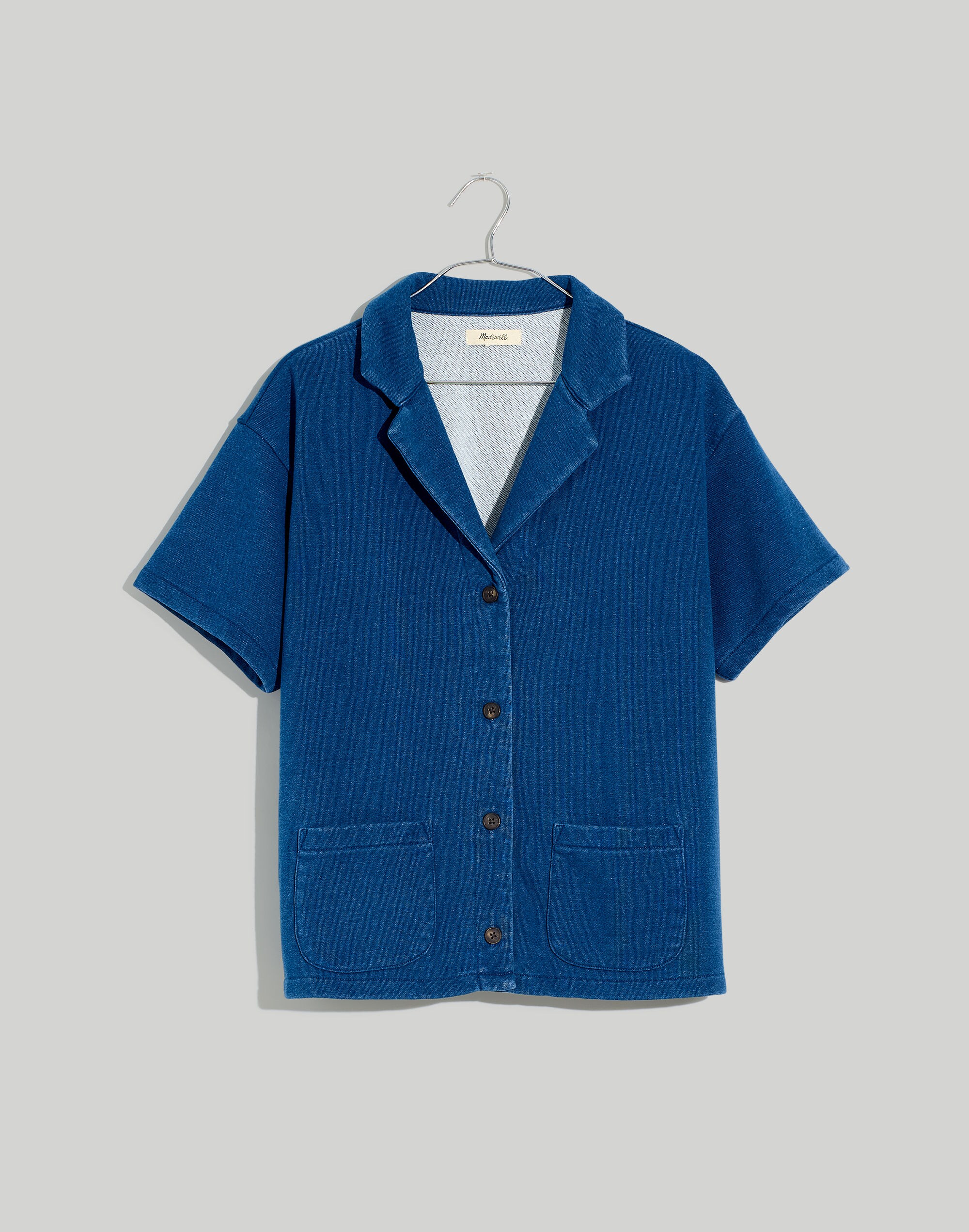 Indigo Terry Camp Shirt
