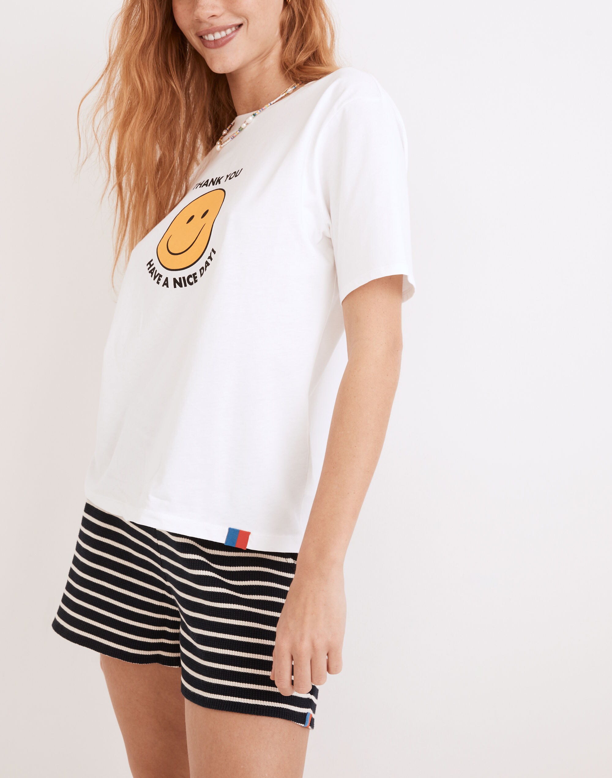 KULE Happy Face Take Out Modern Tee